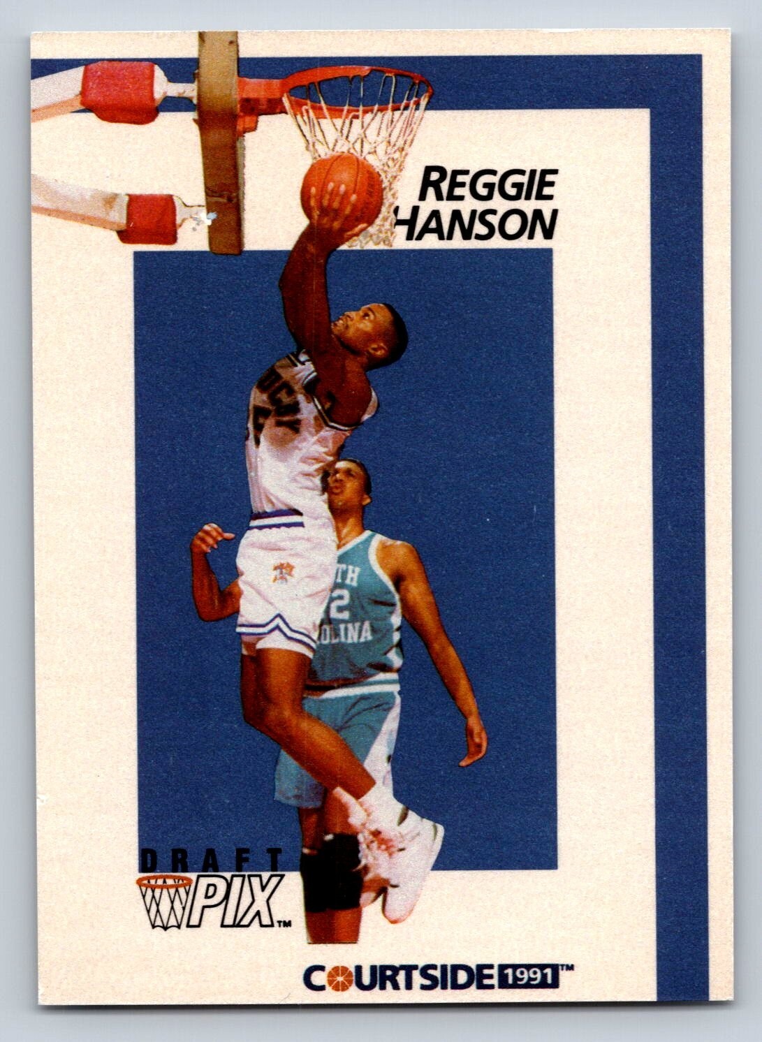 Reggie Hanson Hand Signed Trading Card - Signed on Back
