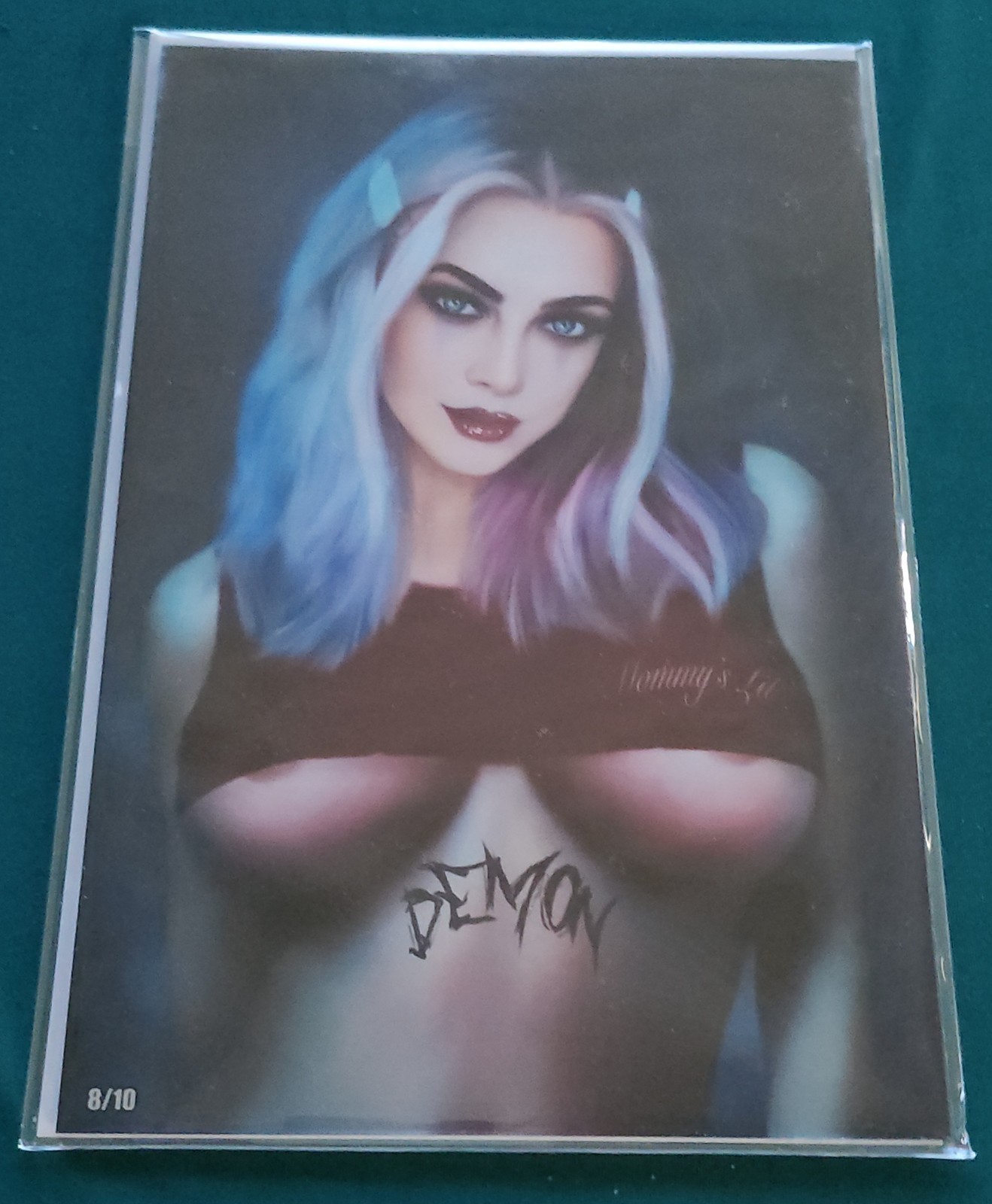 HARDLEE THINN | PIPER RUDICH | DEMON | METAL | LTD 10 | NM+ | W\ FREE TOPLOADER