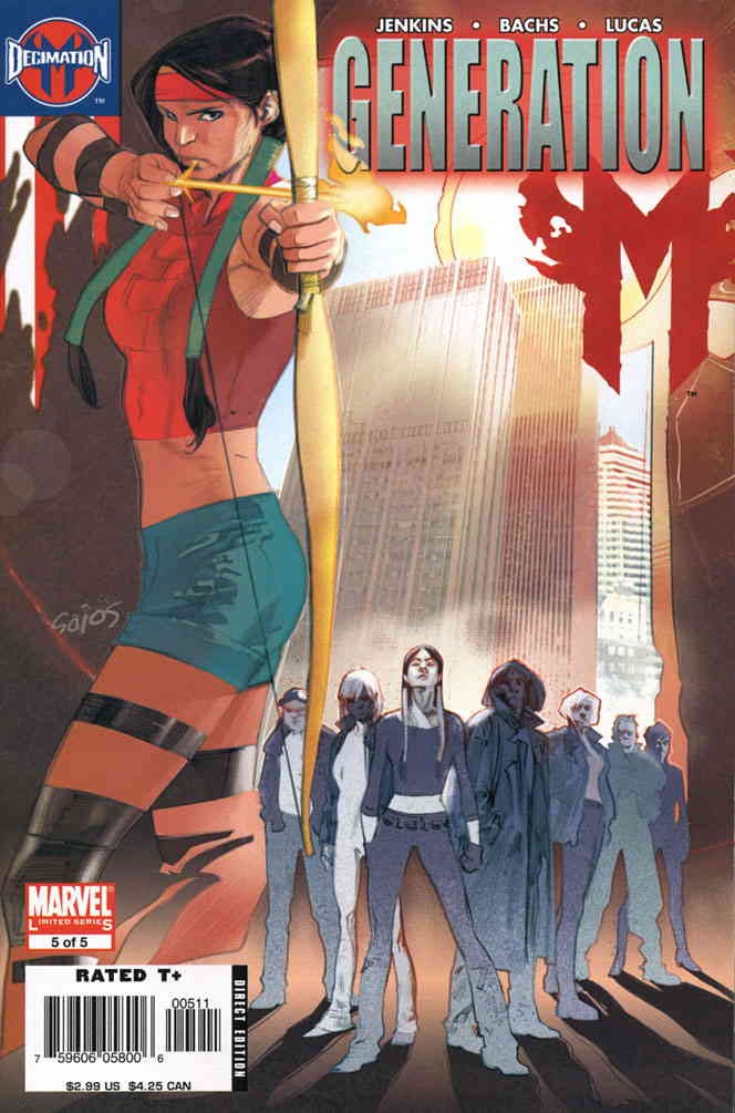 Generation M #5 VF; Marvel | Mirage Danielle Moonstar - w/Bag+Board
