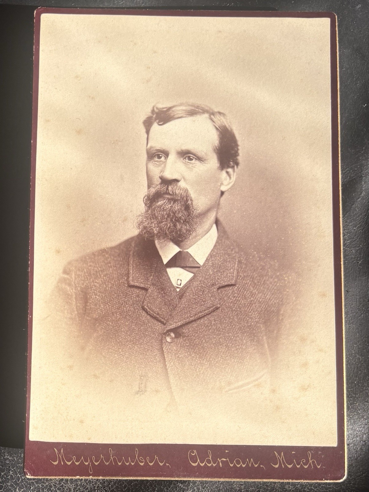 Negro League Baseball John Wallace Page Fence Giants Owner 1880s Cabinet Card