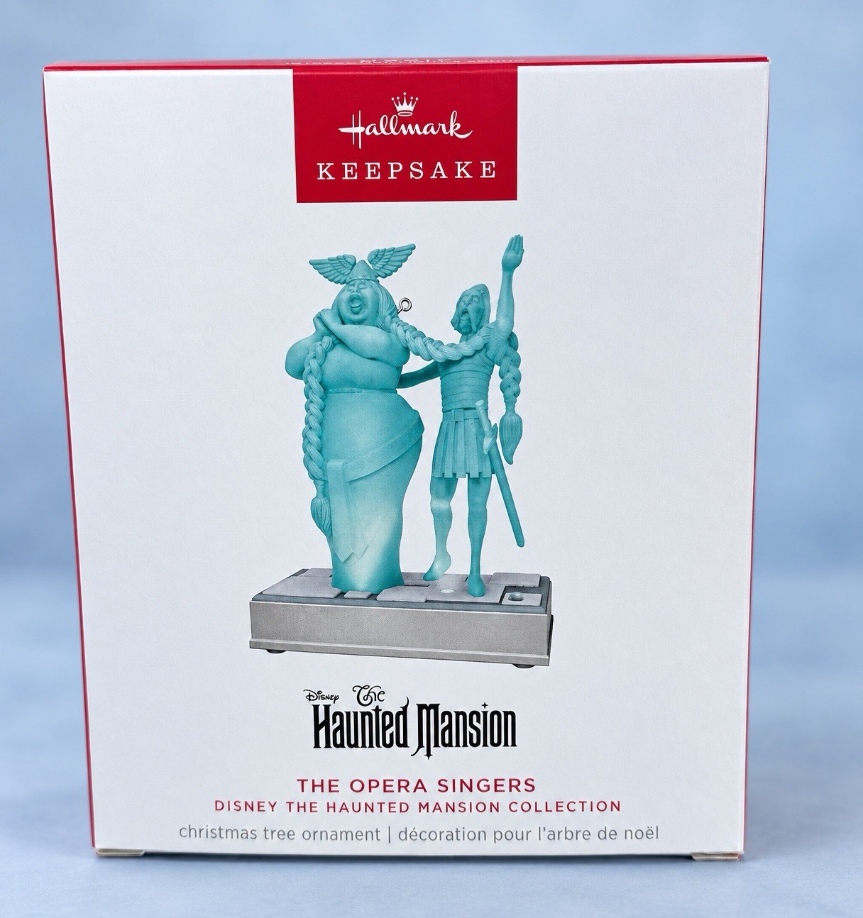 (Video) Hallmark Keepsake Haunted Mansion The Opera Singers Christmas Ornament