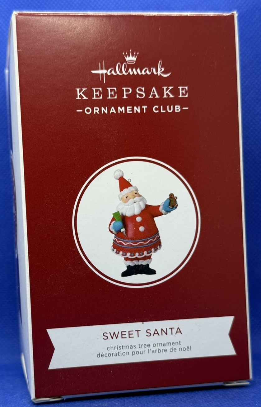 Hallmark Keepsake Club Exclusive Ornament 2020, Sweet Santa