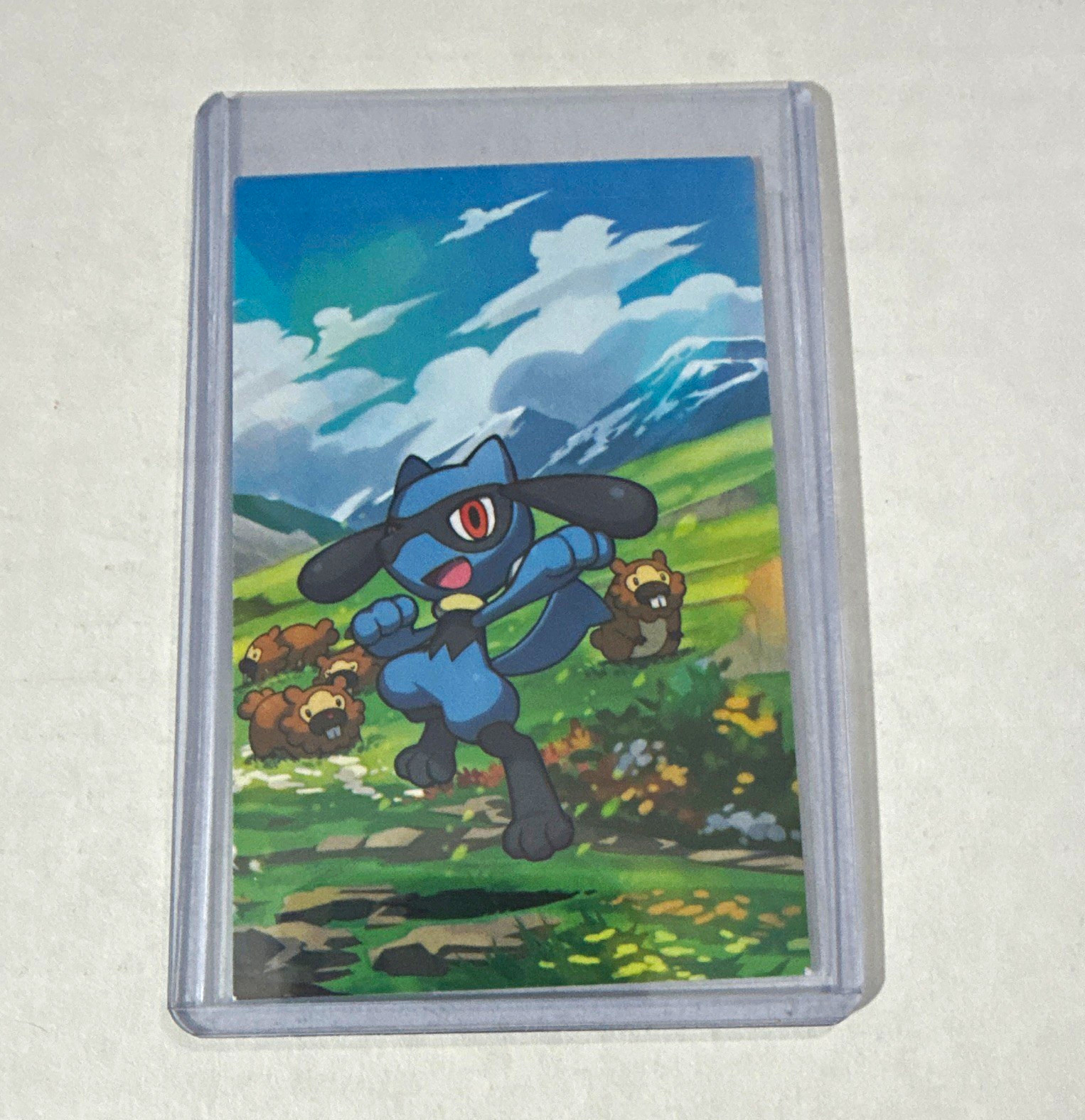 Riolu Pokémon Art Cards Trading Card #447 Emanation Nintendo 2022