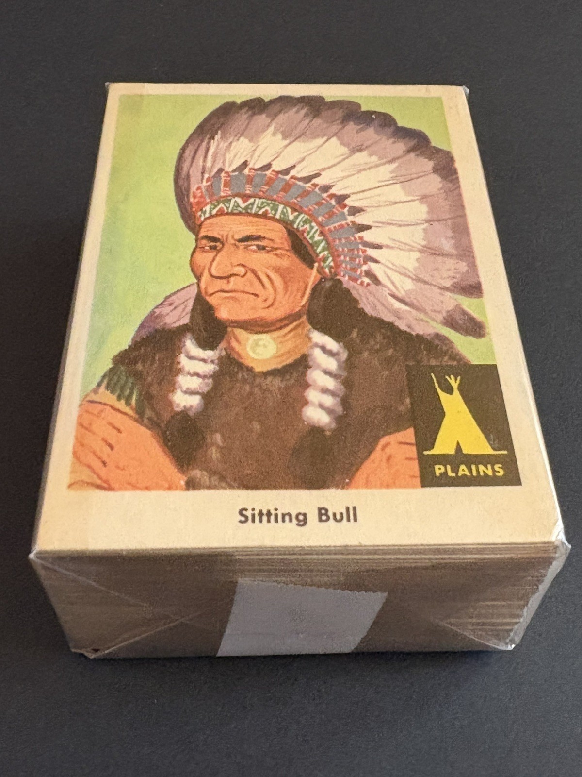 1959 Fleer Indian Trading Cards Complete Set Of 80 Vintage Cards