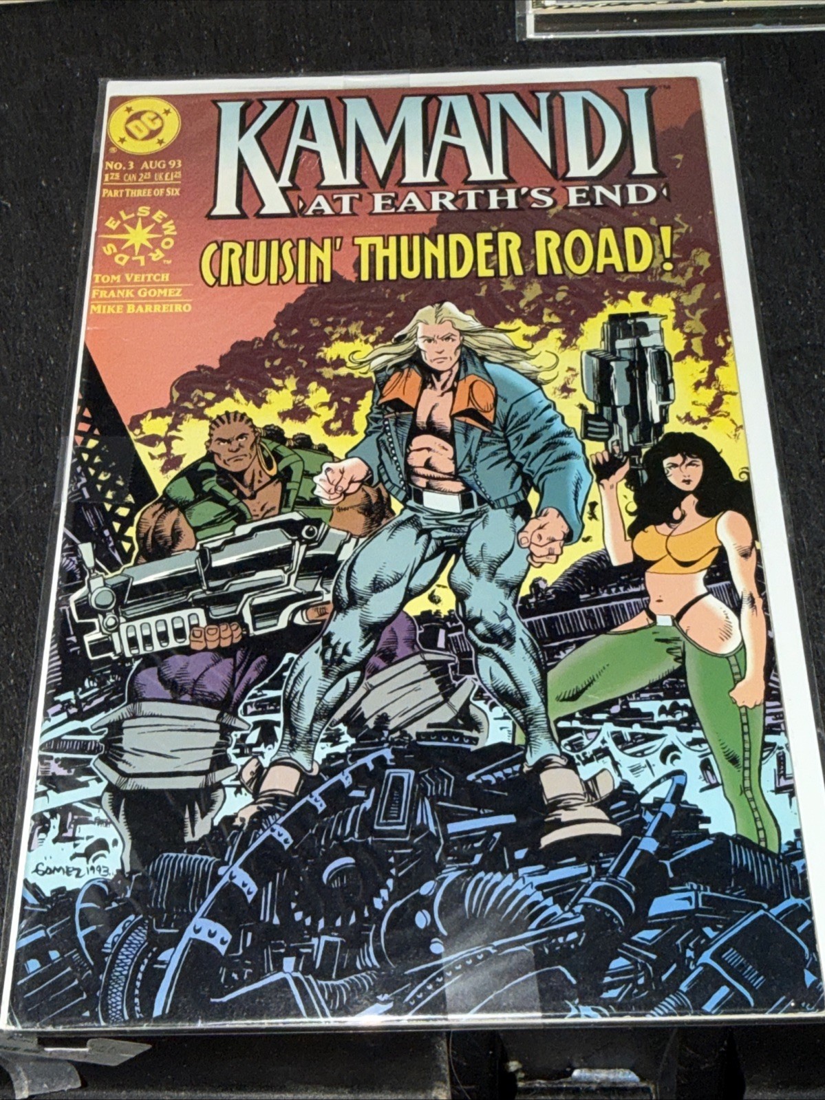 Kamandi at Earth\'s End #3 Comic Book 1993 Tom Veitch Frank Gomez DC