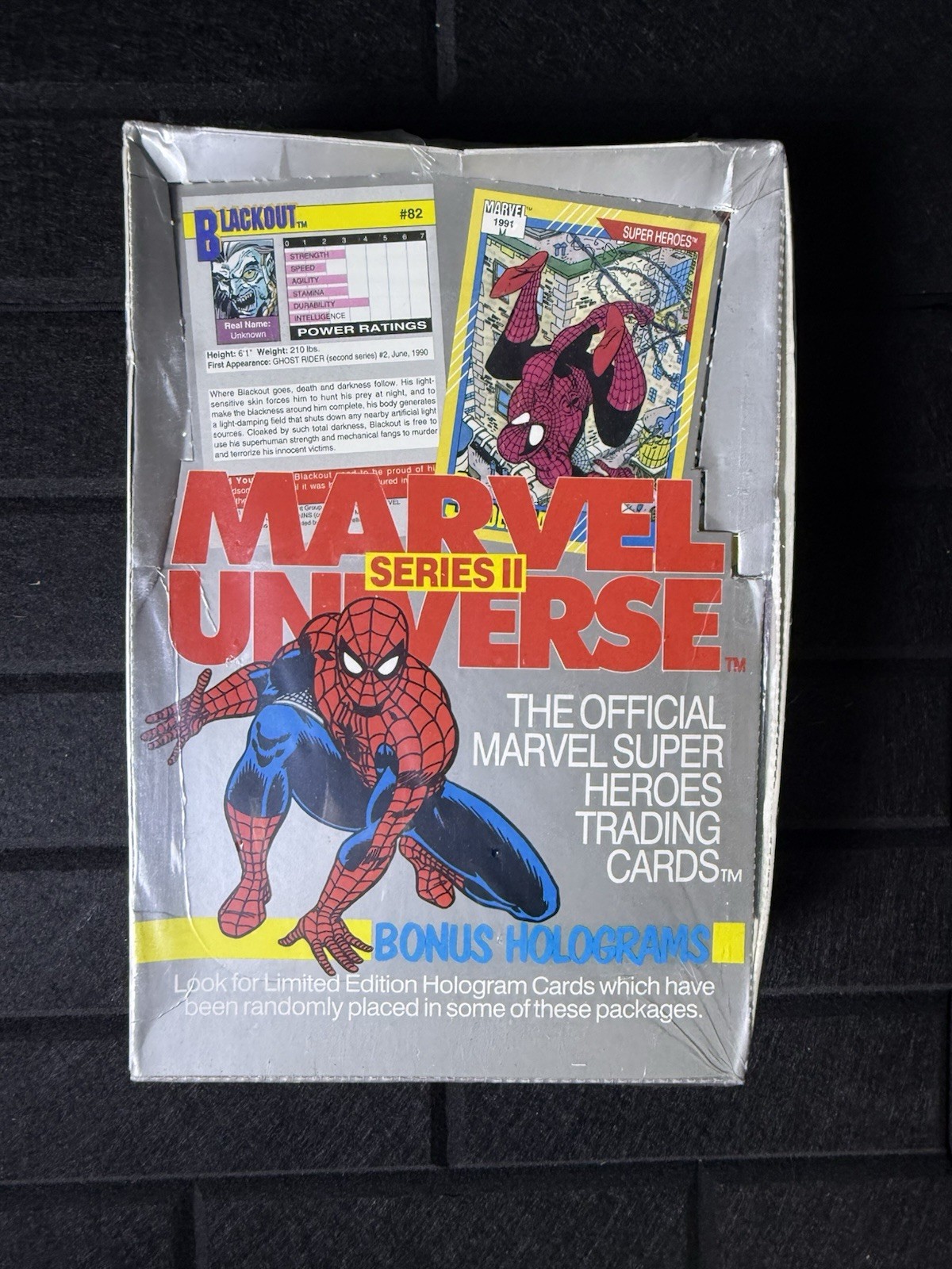 Marvel Universe 1991 Series 2 II Impel Marvel Trading Cards Factory Sealed Box