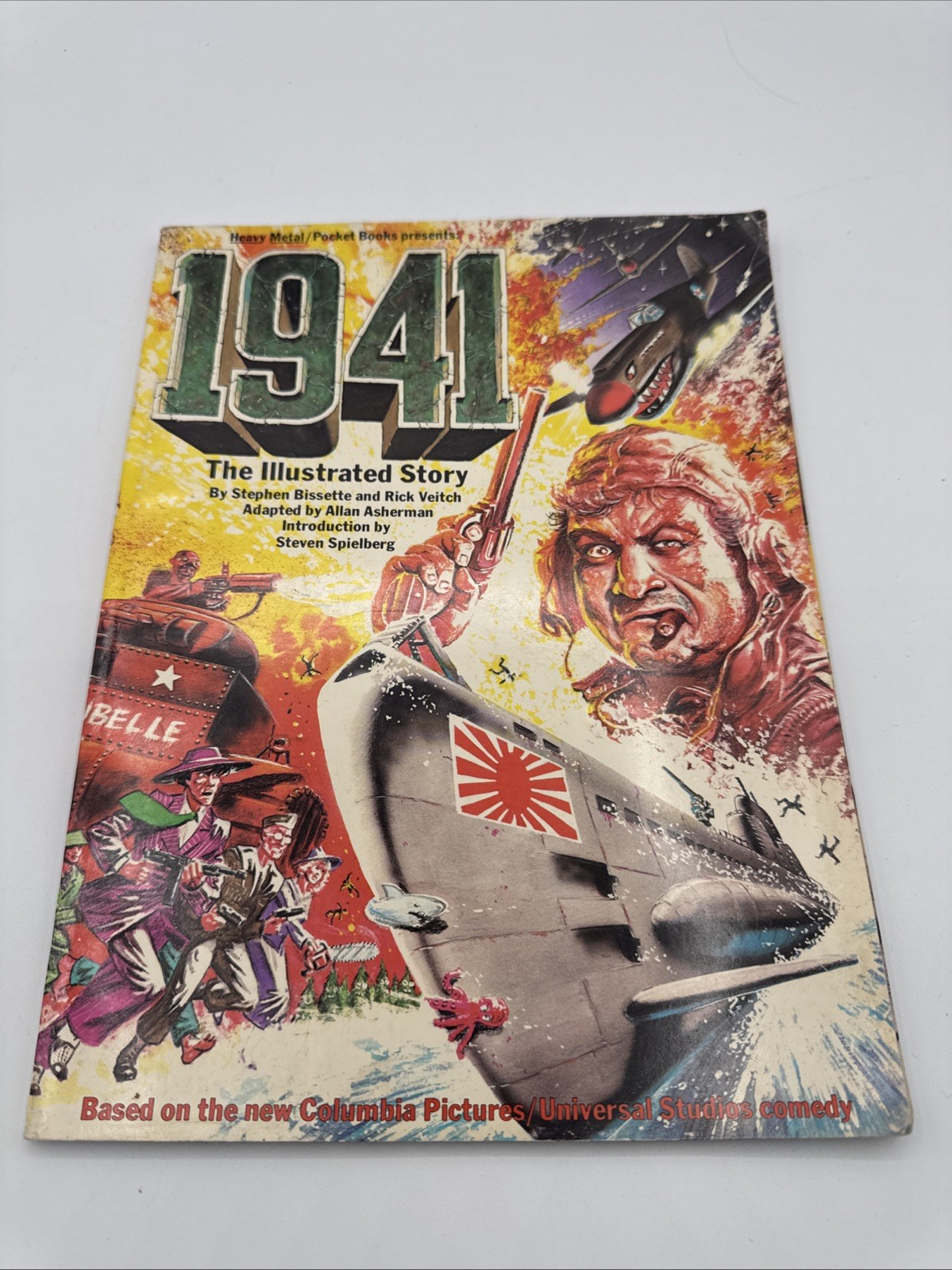 Heavy Metal Arrow Books 1941: The Illustrated Story Graphic Novel Book Asherman