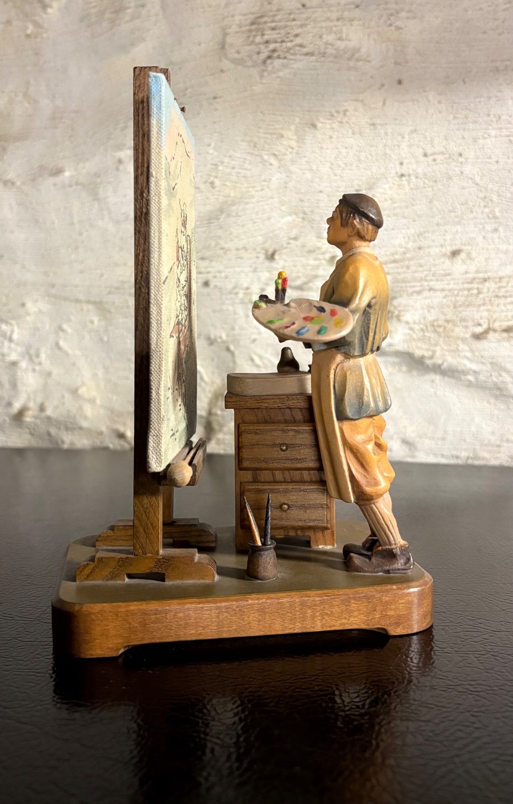 Vintage ANRI Italy wood carving \