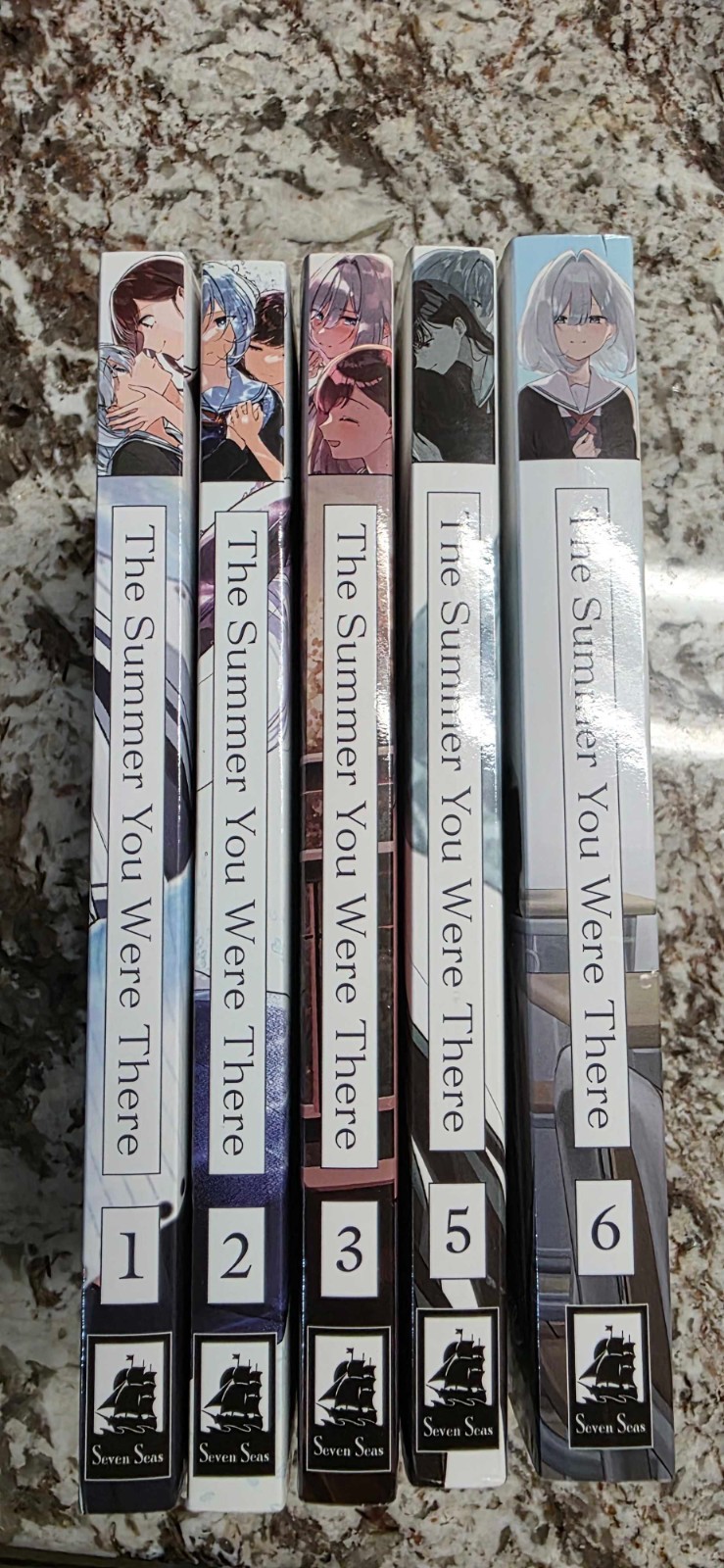 The Summer You Were There Vols 1-3, 5-6 Yuri Manga By Yuama, English, Seven Seas