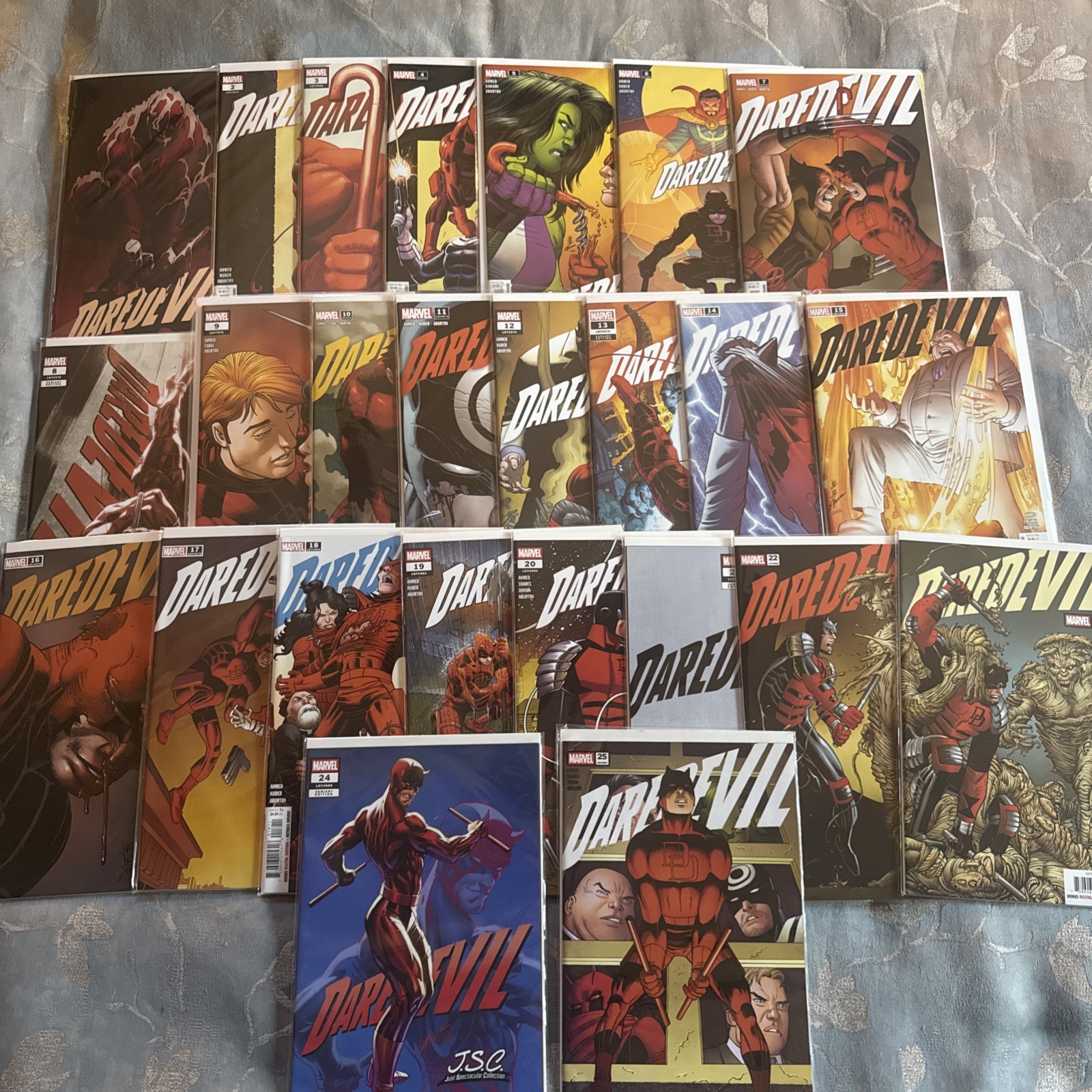 Daredevil 1-25 (2023-2025) Marvel Complete Series Ahmed