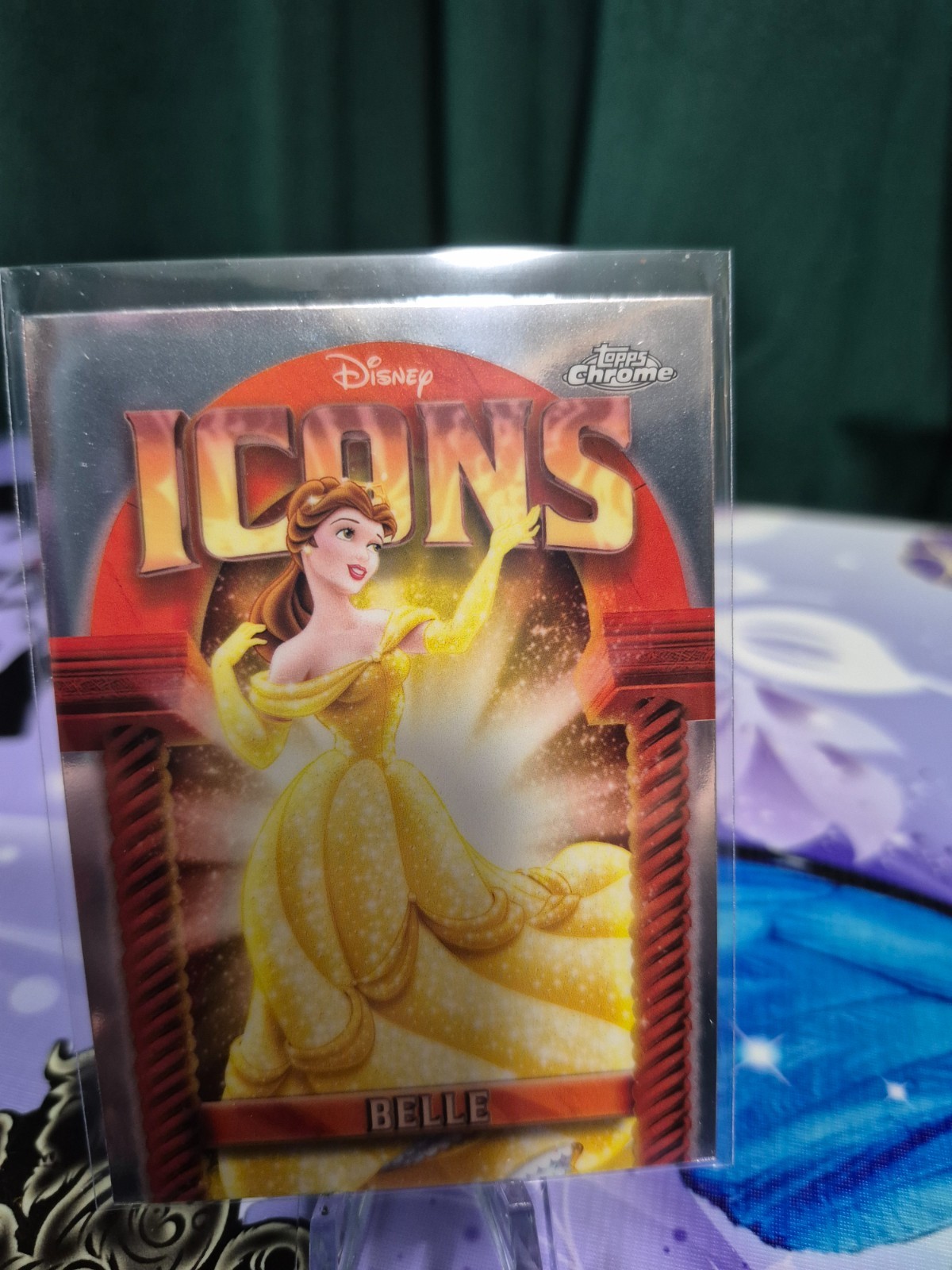 THE BEAST 2023 Topps Chrome Disney 100 #40 and #52 Base Beauty And The Beast