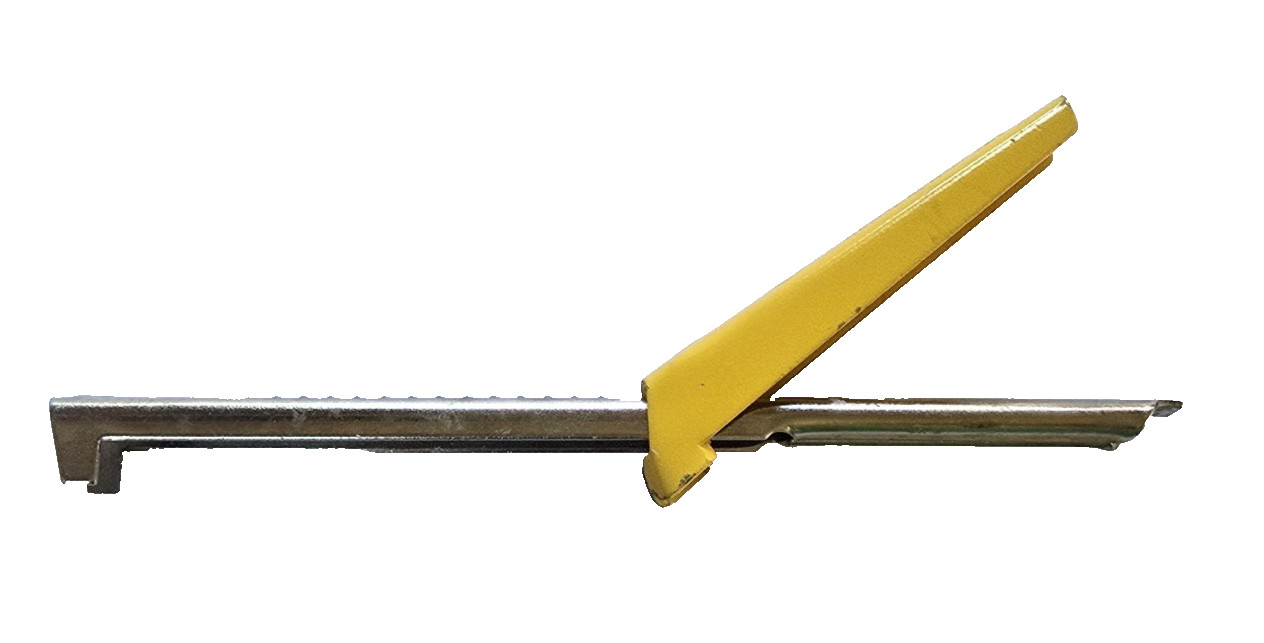 Vintage FOLEY Jar Opener “Easy Twist” Adjust Removes Screw Caps Yellow USA Made