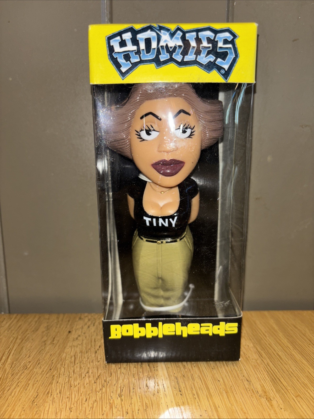 Vintage 2002 Homies 6” Bobblehead w/Box Tiny Brand New Rare See Pics 4 Condition
