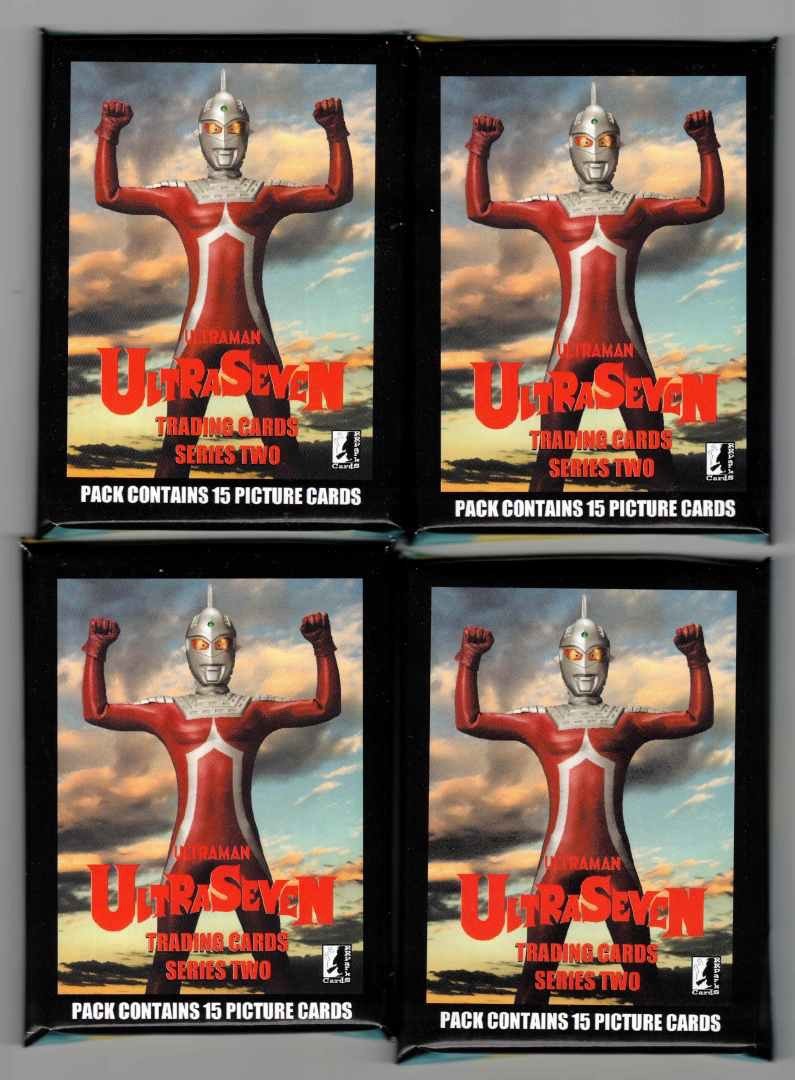 Ultraman Trading Cards Series 2. Lot Of 4- Sealed Packs. RRParks Cards 2023