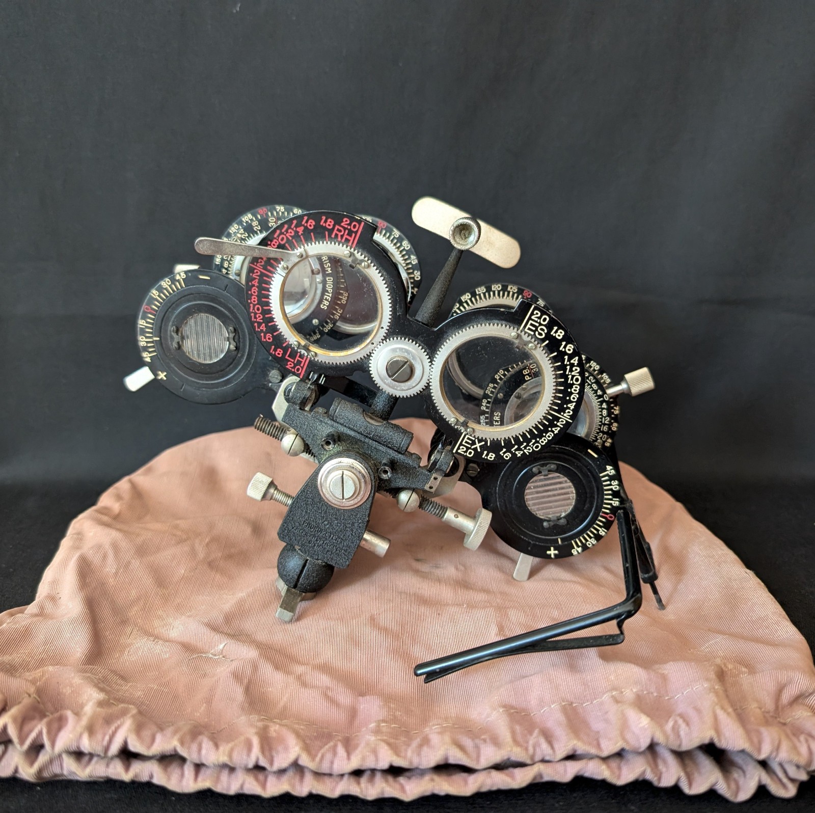 Vintage Antique American Optical Co. Pat\'s 1423091 Eye Test Phorometer - USA