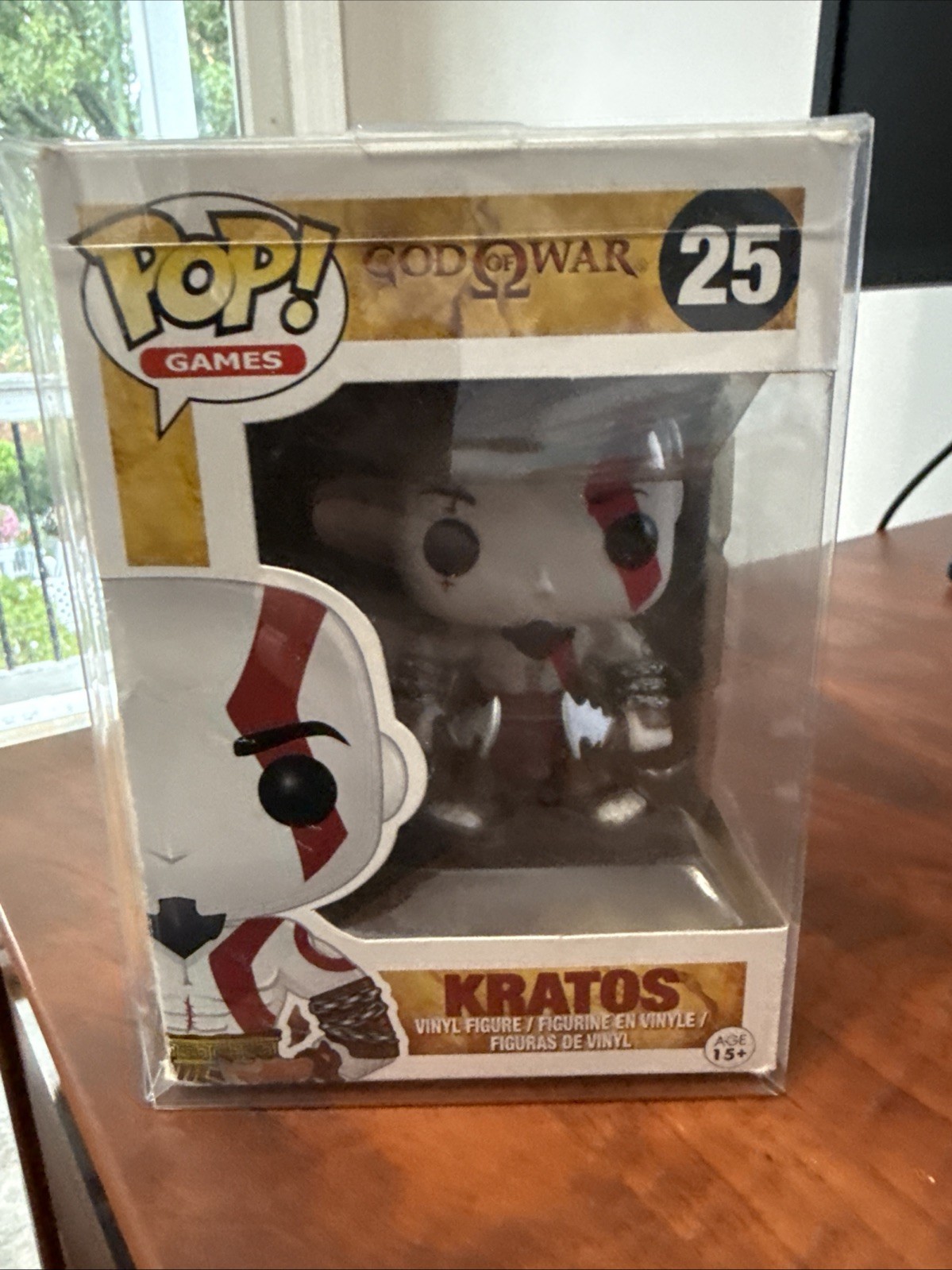 Funko Pop Kratos 25 God of War Games Vinyl Figure New In Box,  See Desc