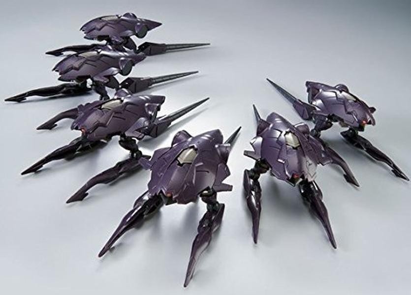 NEW HG Mobile Suit Gundam Iron-Blooded Orphans Pluma Chryse Invasion Set 6