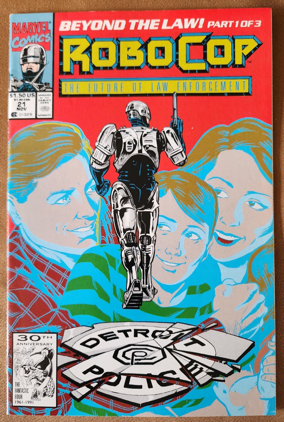 RoboCop #21 (1991) Direct Edition 