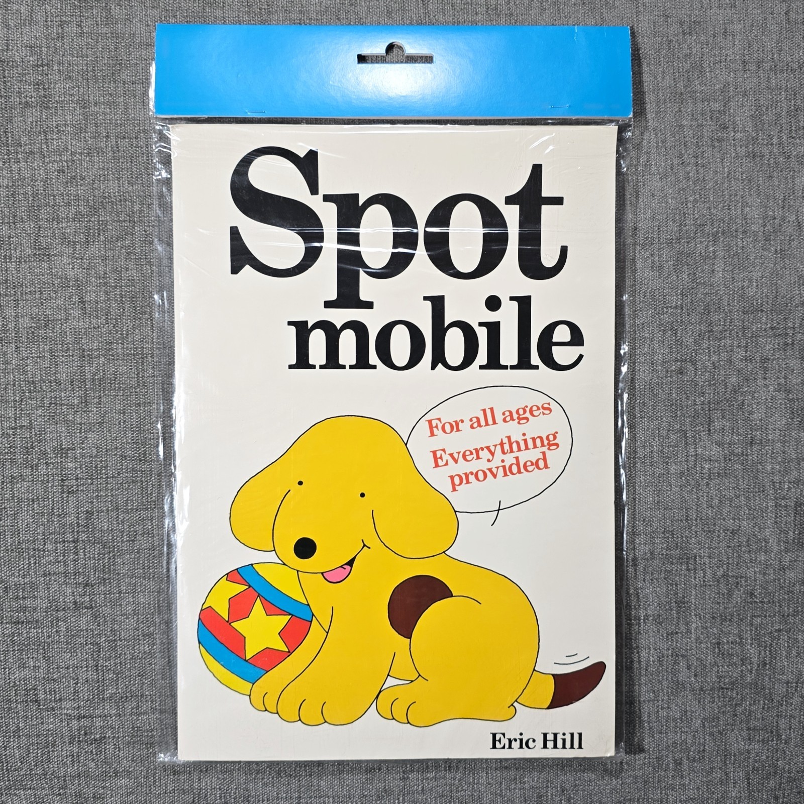 Vintage 1990 Eric Hill Spot Mobile Children\'s Hanging Nursery Decor Sealed