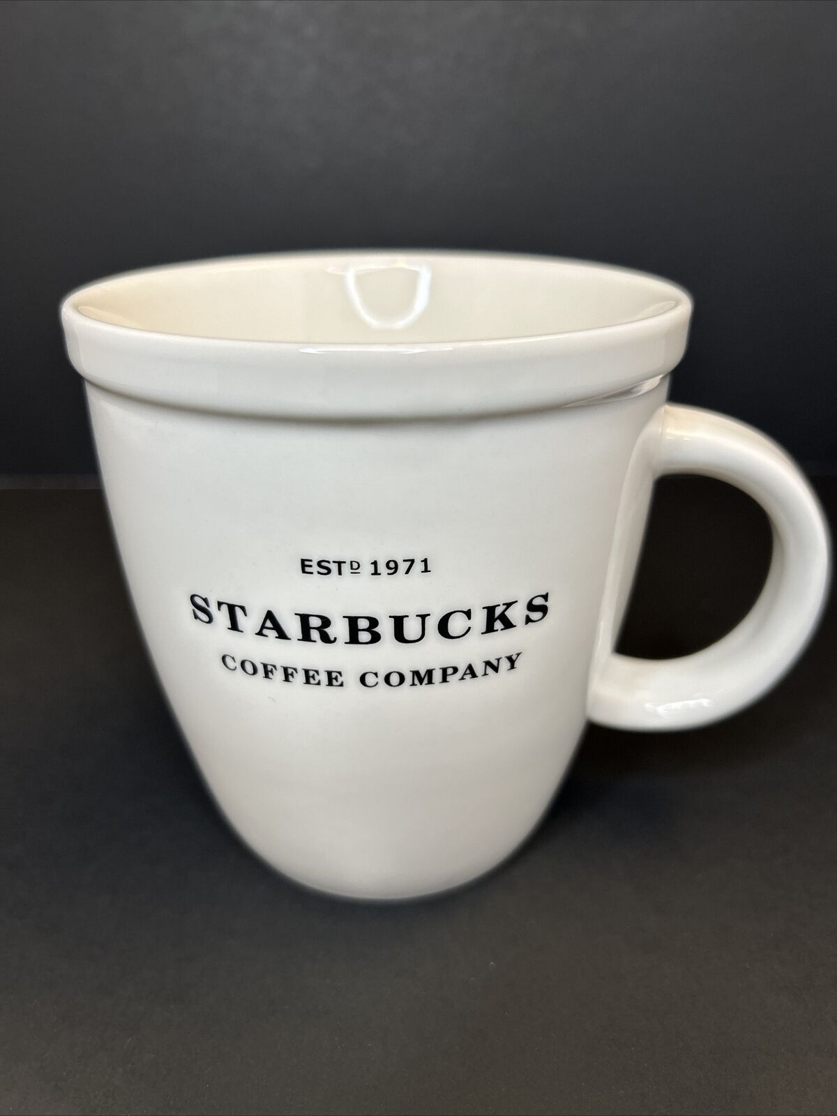 2006 Starbucks Coffee Co. Barista Series 18 oz Ceramic Mug Classic Est. 1971 D2