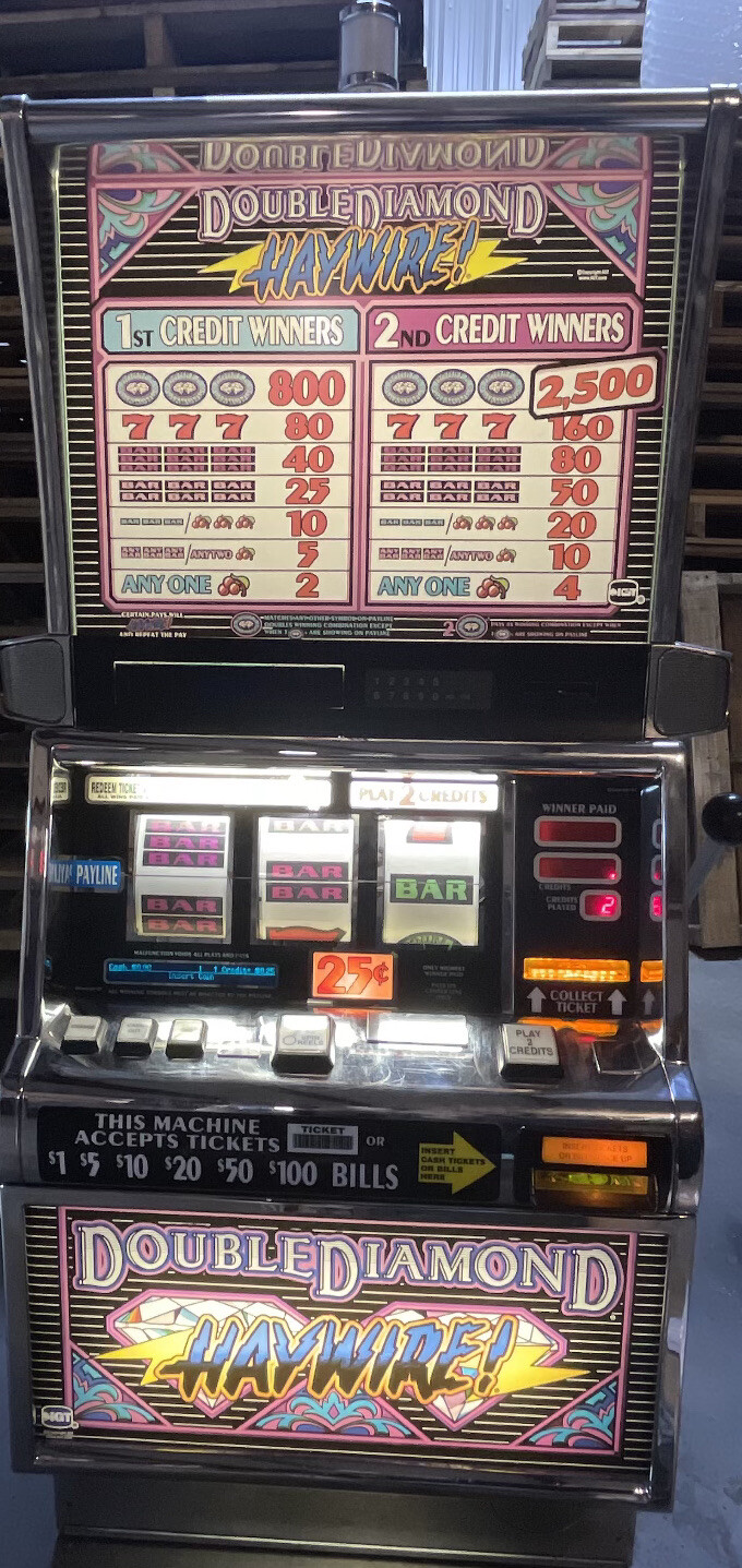 IGT Double Diamond Haywire Free Play Slot Machine For Sale
