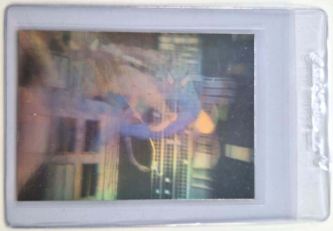 1996 Fleer Spider-Man Premium Eternal Evil Holomotion Hologram #2, Gem Mint 10