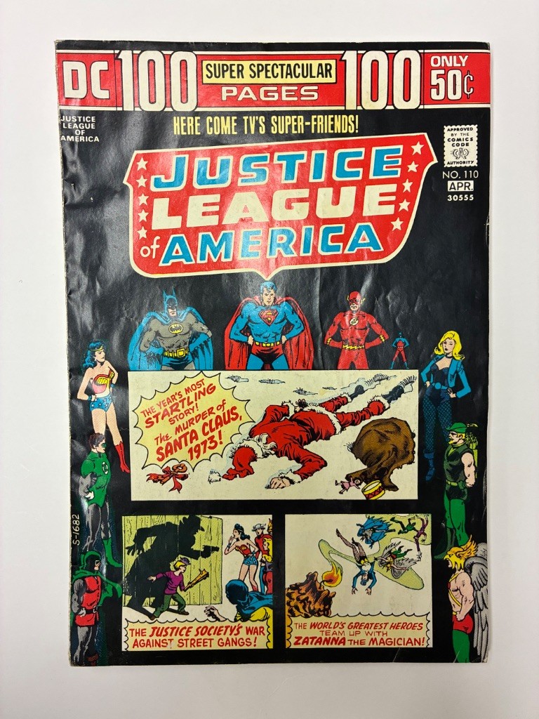 Justice League of America #110 DC Comics 1974 100 Page Super Spectacular