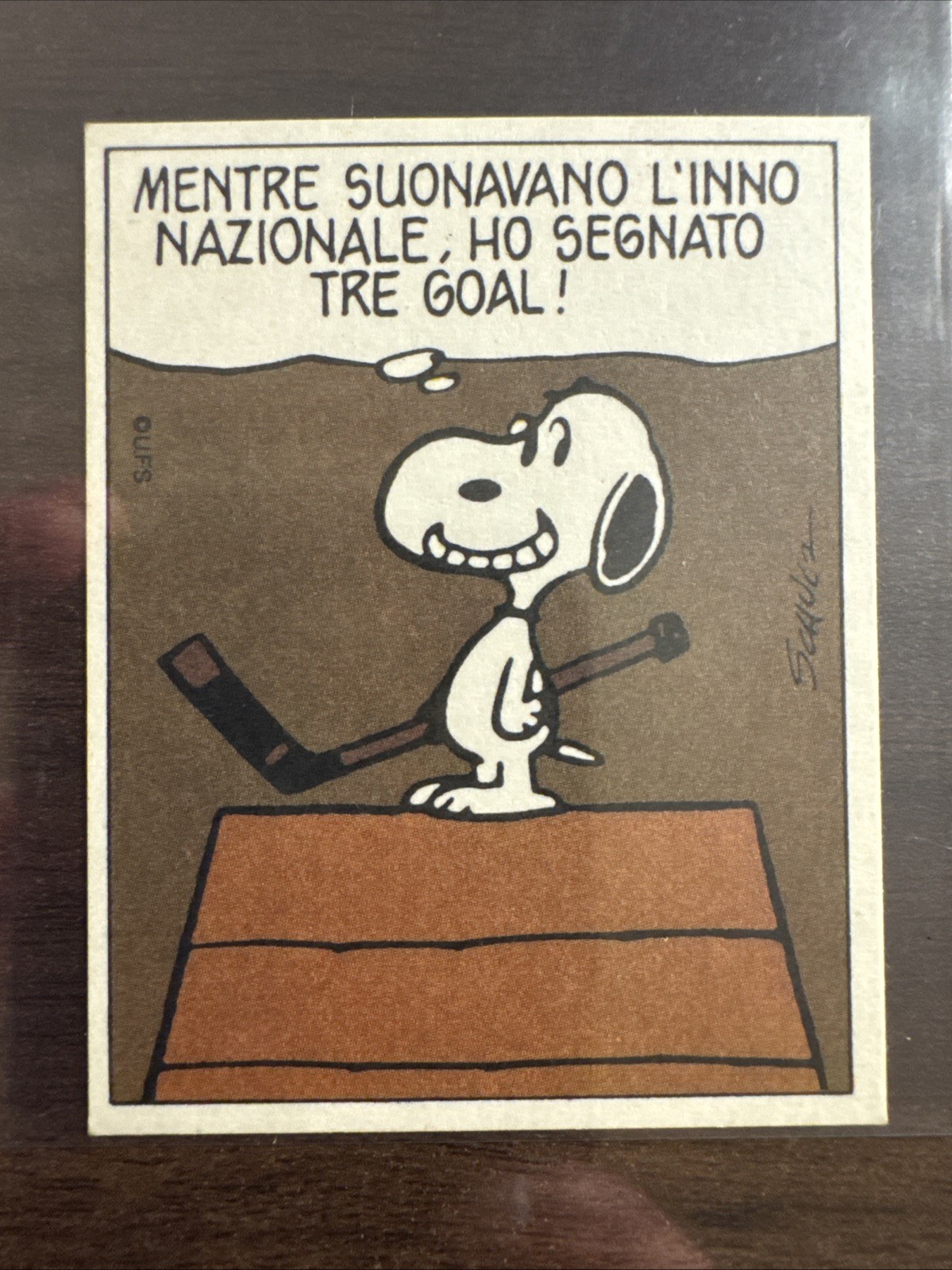 Snoopy (Peanuts), 1971 Le Figurine Di Linus, #54, ~NM Snoopy (Peanuts), 1971 Le Figurine Di Linus, #54, ~NM
