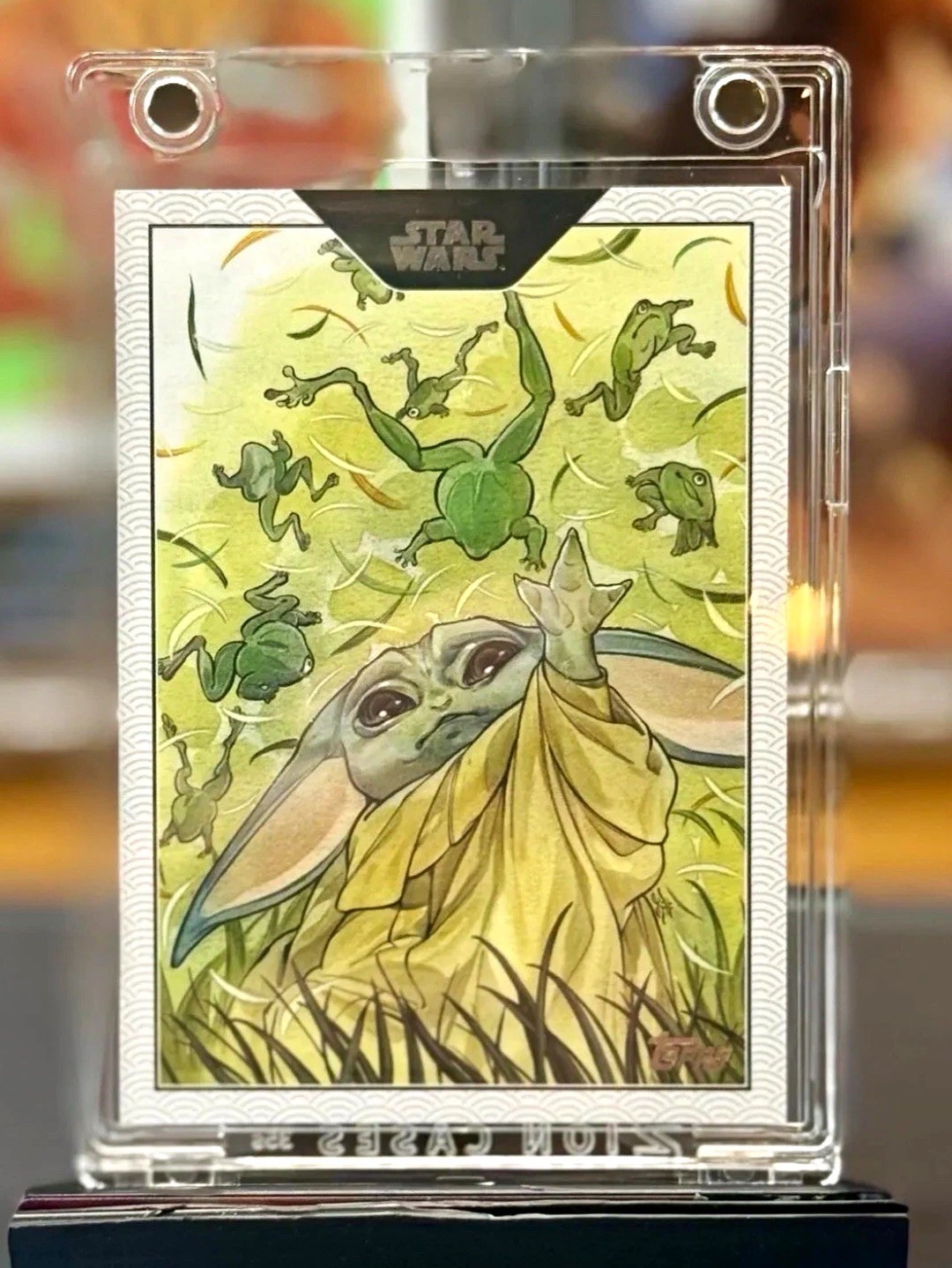 2025 Topps Meiyo Star Wars Grogu Ukiyo-E UK-4 Extremely Rare