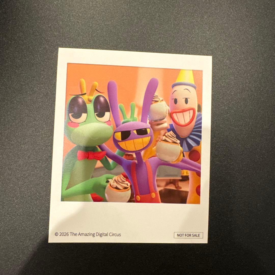 The Amazing Digital Circus Jax Photo Style Card TADC Collectible
