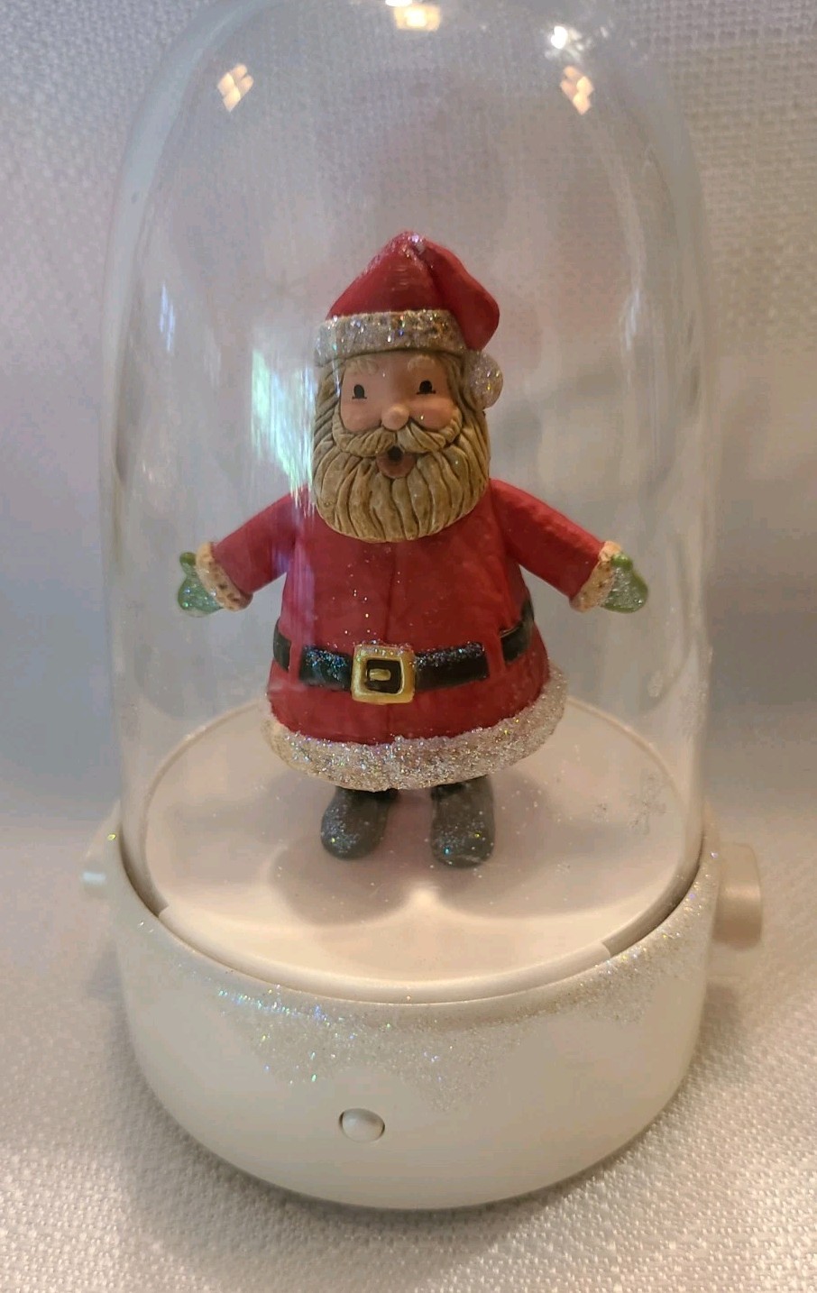 Hallmark Happy Tapper Santa 2008 WORKS