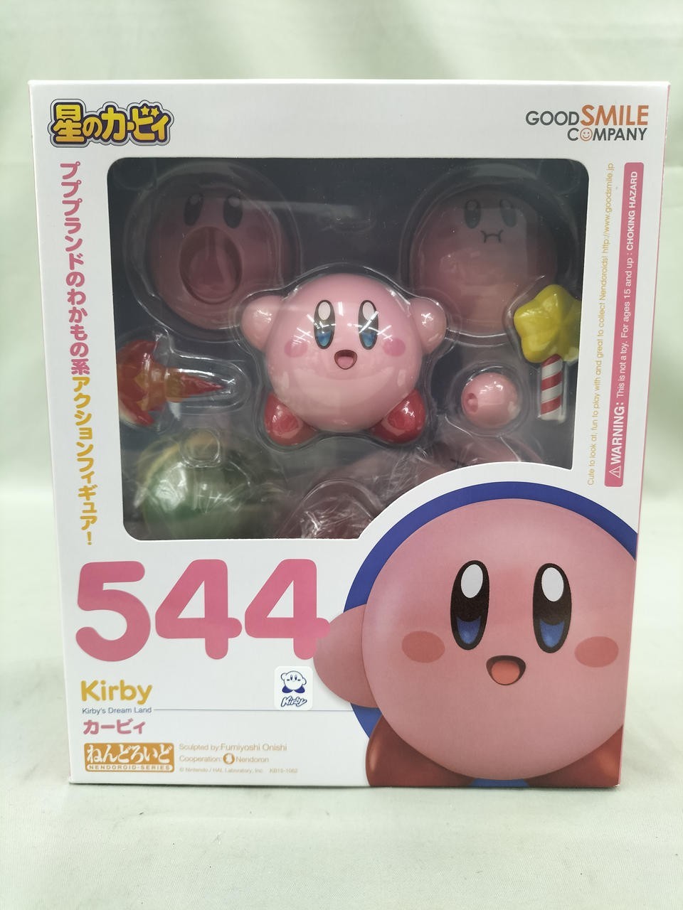 Good Smile Nendoroid 544 Kirby Collectible Figure Kirby's Dream Land Japan