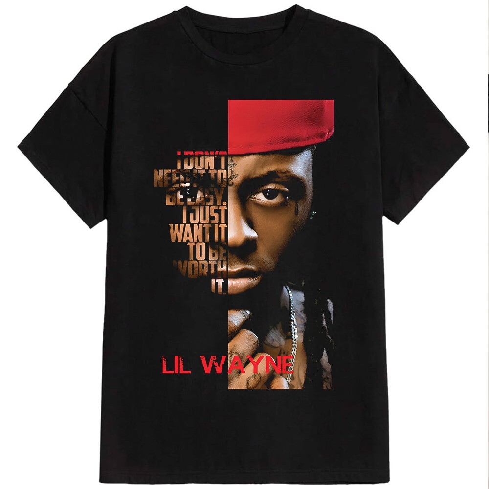 Vintage Lil Wayne Gift For Fans Men S-235XL Tee 11D805 Vintage Lil Wayne Gift For Fans Men S-235XL Tee 11D805