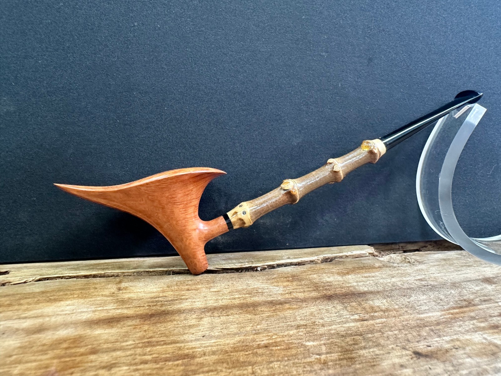 **** In Stock****Cpipe Freehand Briar Wood Craft Pipe---unsmoked