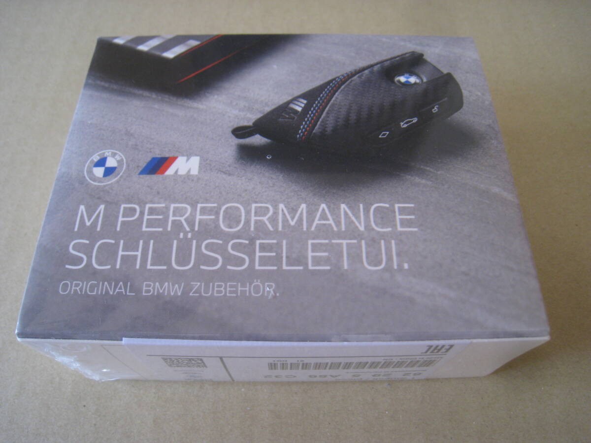 BMW Genuine M Performance Key Case F Holder Alcantara Leather New