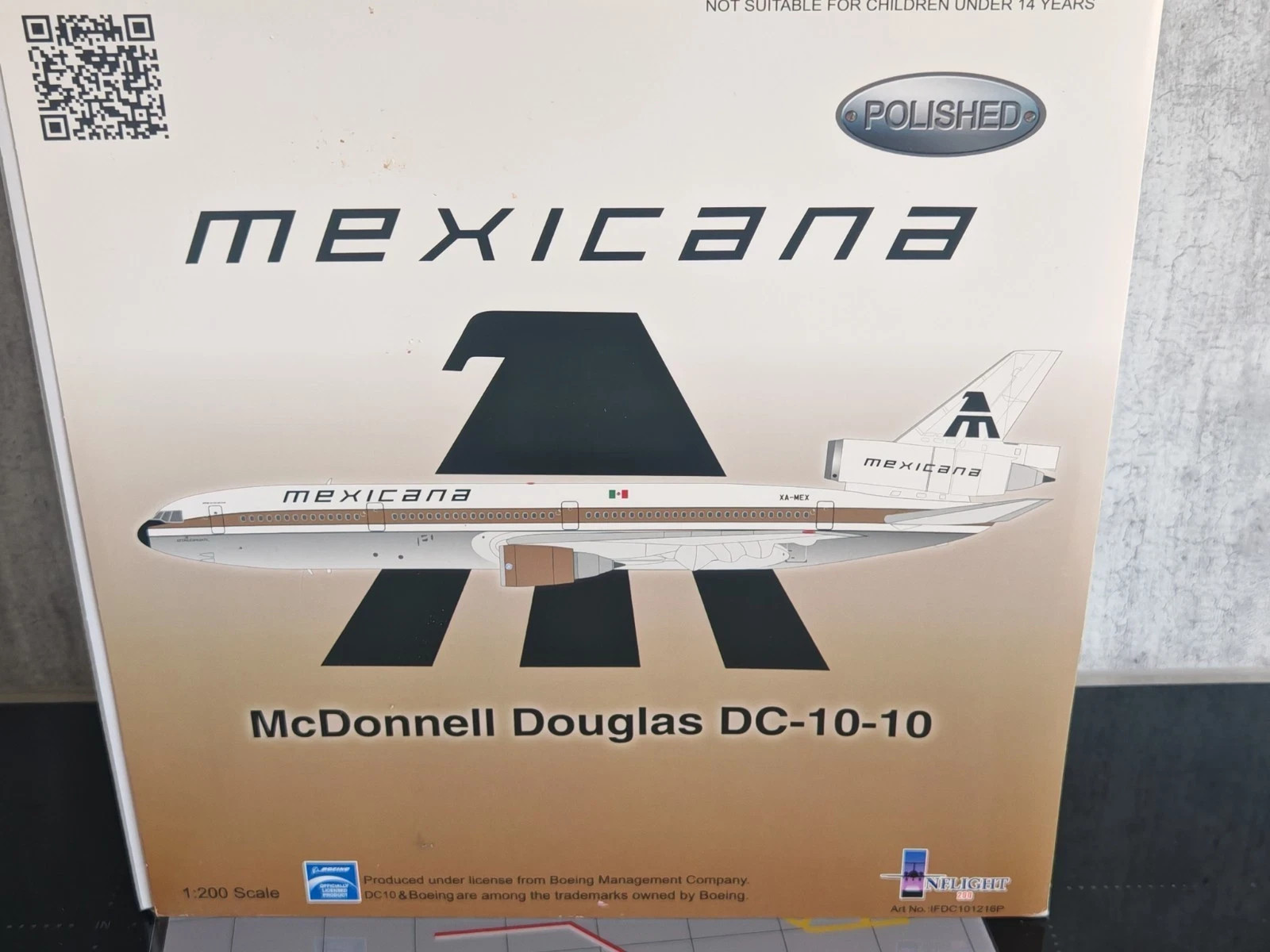 COLLECTORS' FIND, inflight200 /1:200 model airliners MEXICANA Dc10-10 Orig Vers COLLECTORS' FIND, inflight200 /1:200 model airliners MEXICANA Dc10-10 Orig Vers