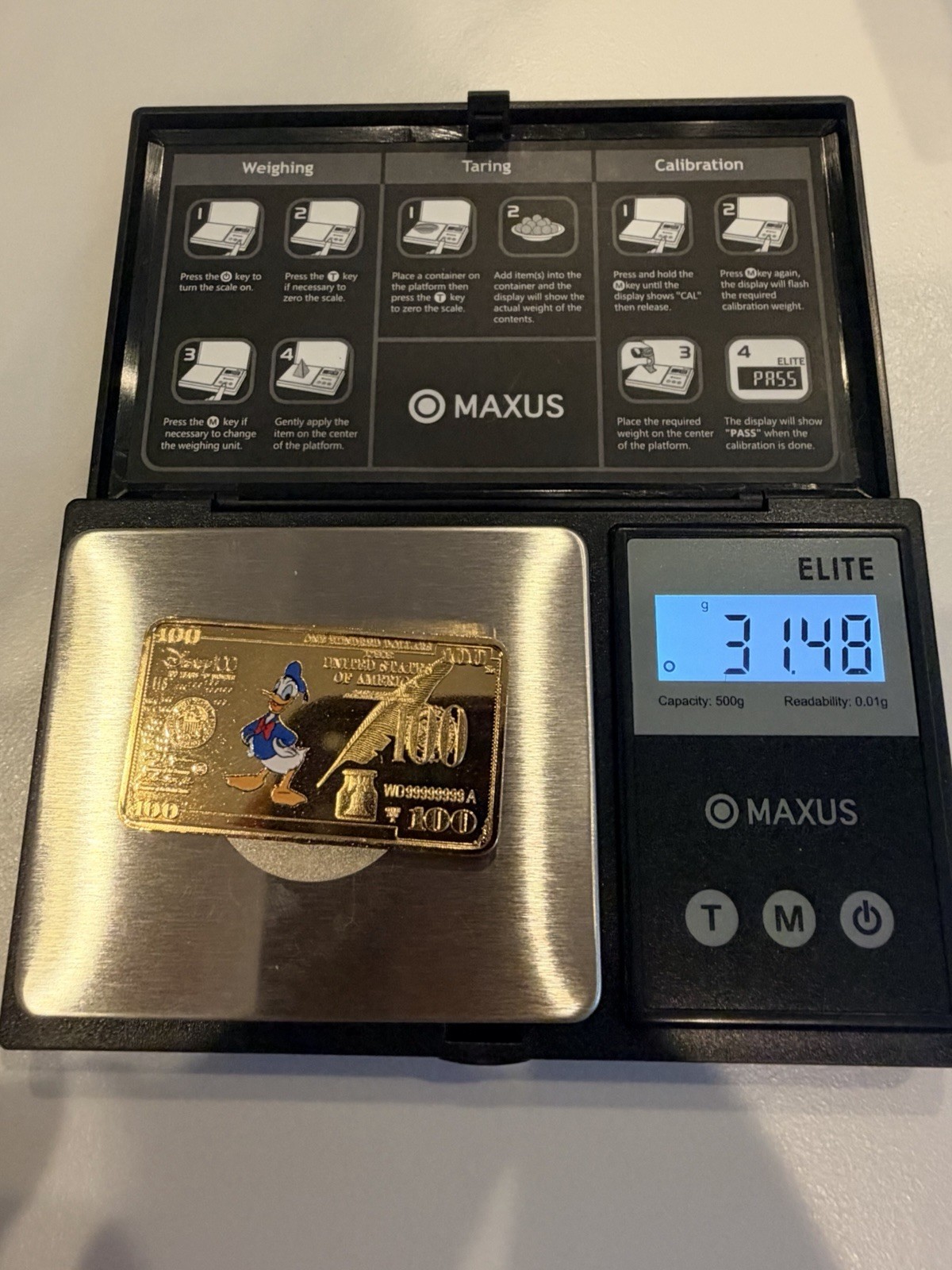 9x Disney 100 Character Copper Bars Collection - Gold Plated Collection