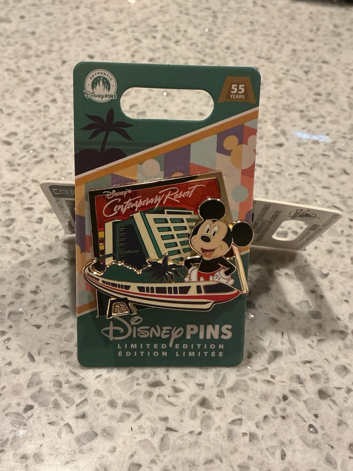 Disney’s Contemporary Resort 55Th Anniversary Limited Edition 2000 Pin ￼