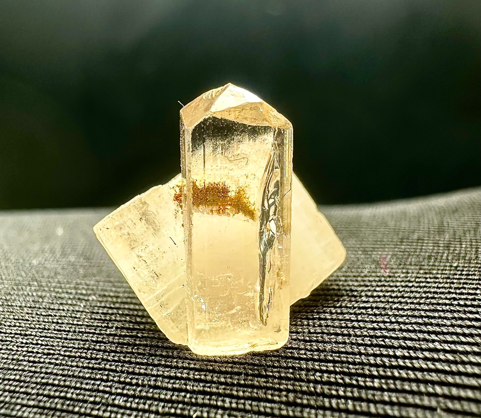 13 Carat Natural Specimen Crystal Topaz From Katlang Pakistan