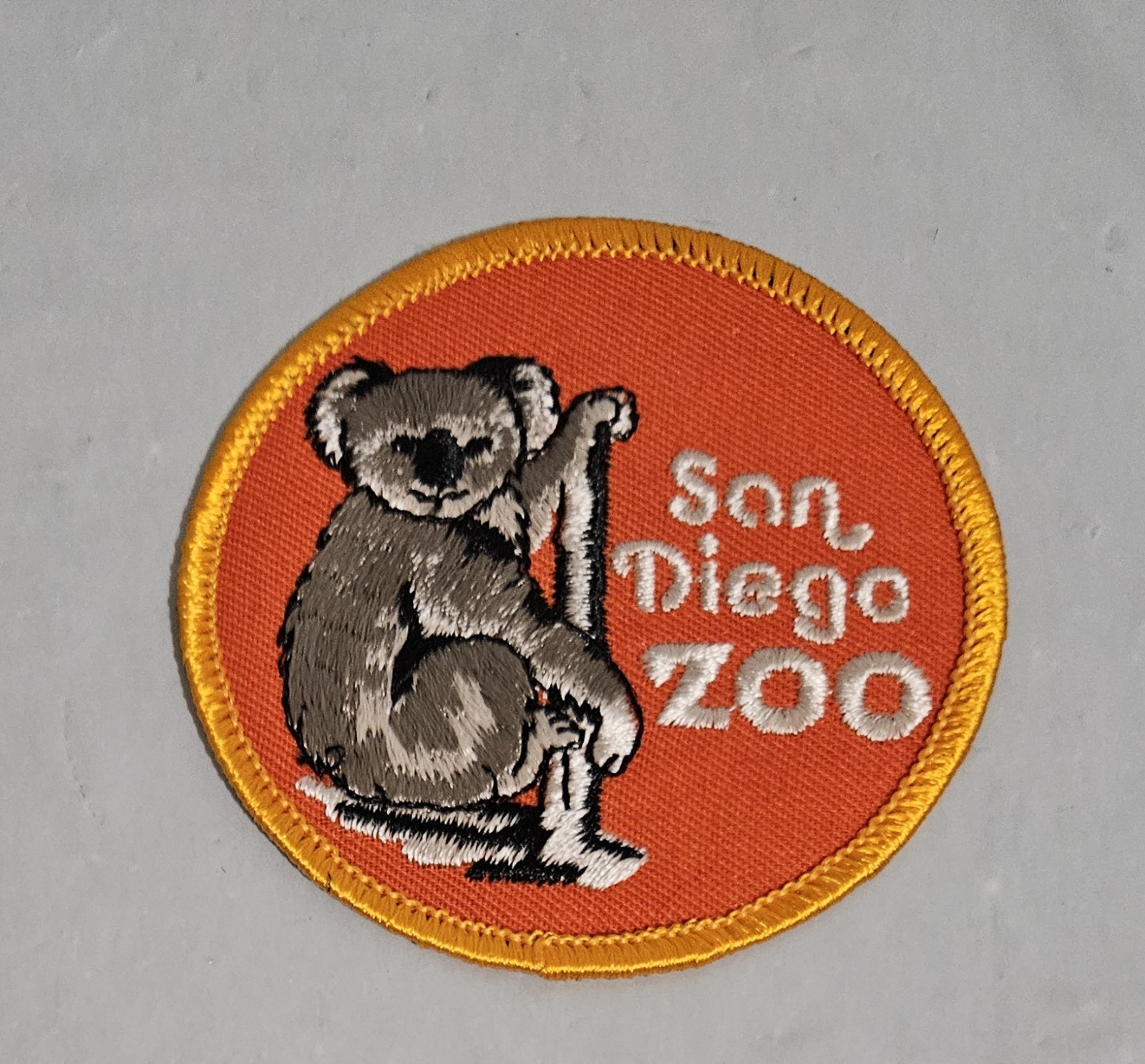 Vintage Koala San Diego Zoo Patch