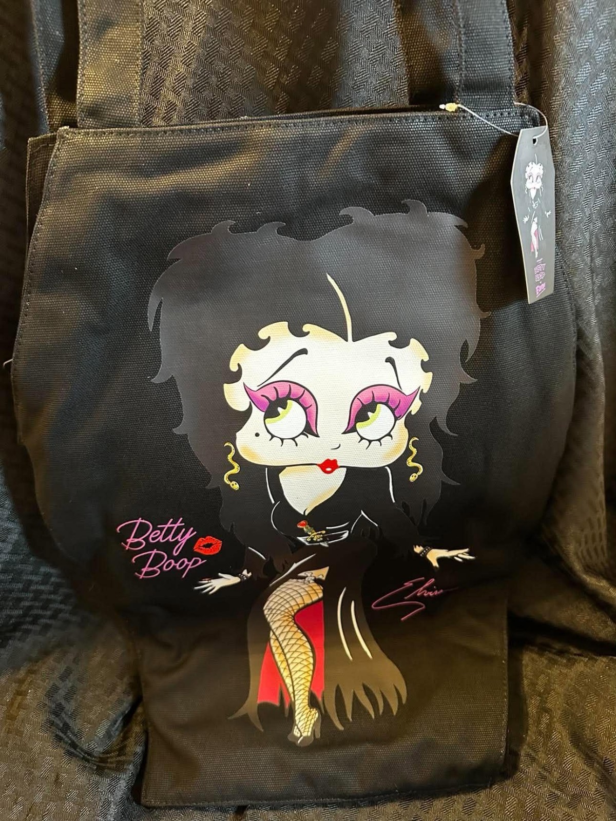 Cakeworthy Betty Boop X Elvira Coffin Tote Bag New Drop **SOLD OUT**