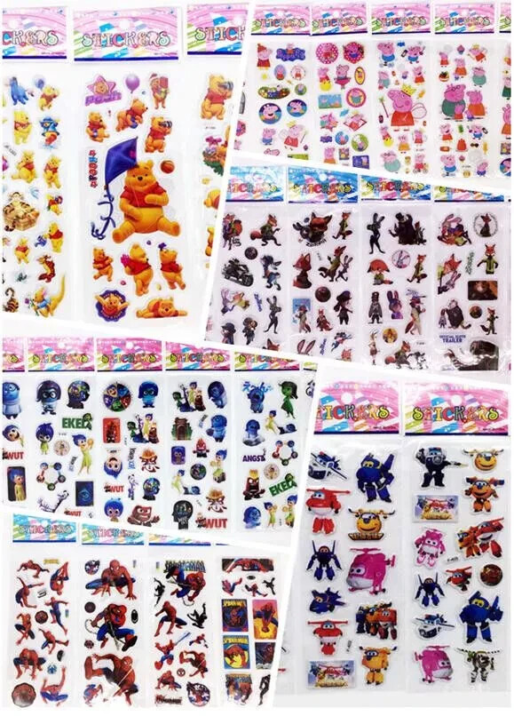 Random Sticker Sheet - Random Selection for Kids Child Teacher Reward