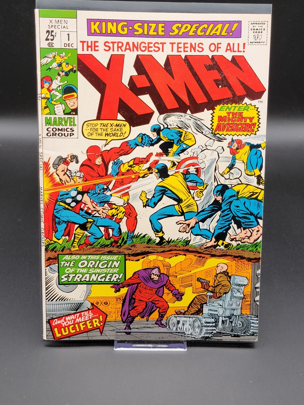 X-Men Annual #1 • Marvel • 1970 (X-Men King-Size Special #1 )