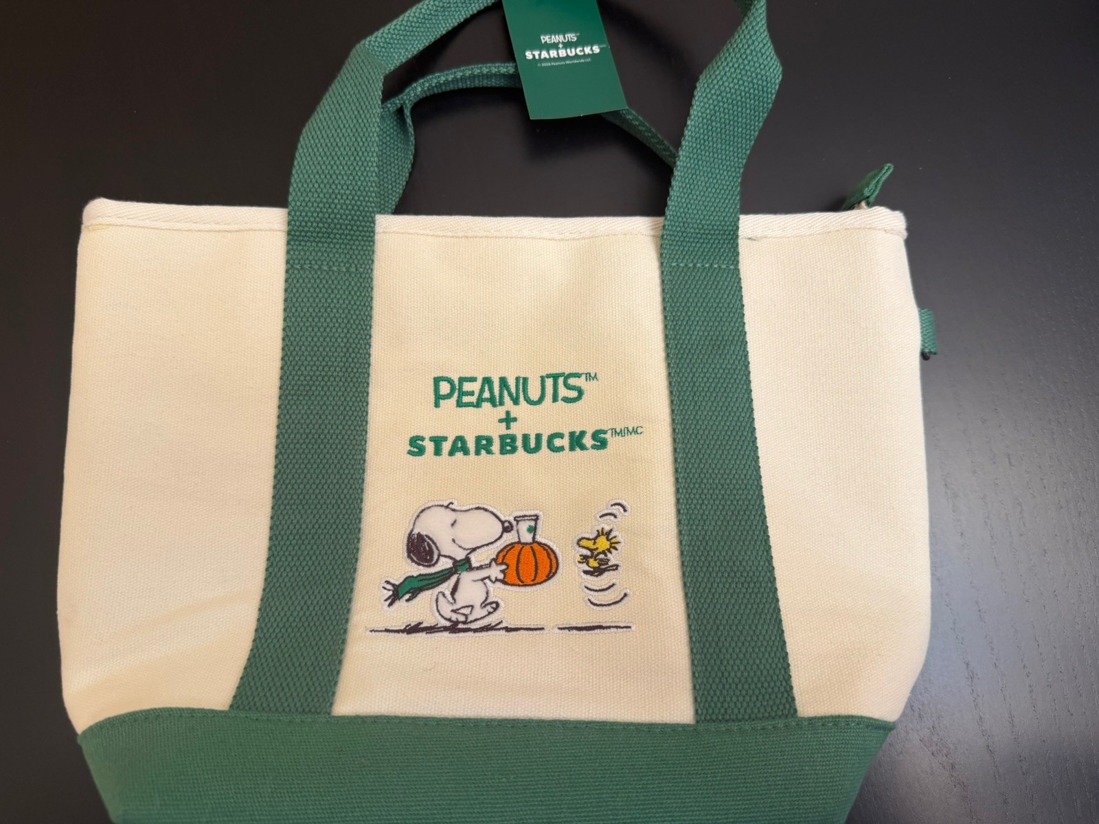 Starbucks x Peanuts Snoopy Mini Tote 2026 NEW in hand US Seller 🔥
