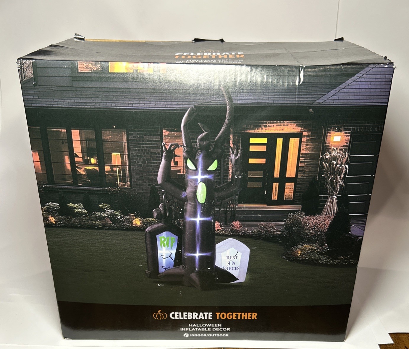 Celebrate Together Halloween 9-ft. Haunted Tree Outdoor Inflatable Decor New