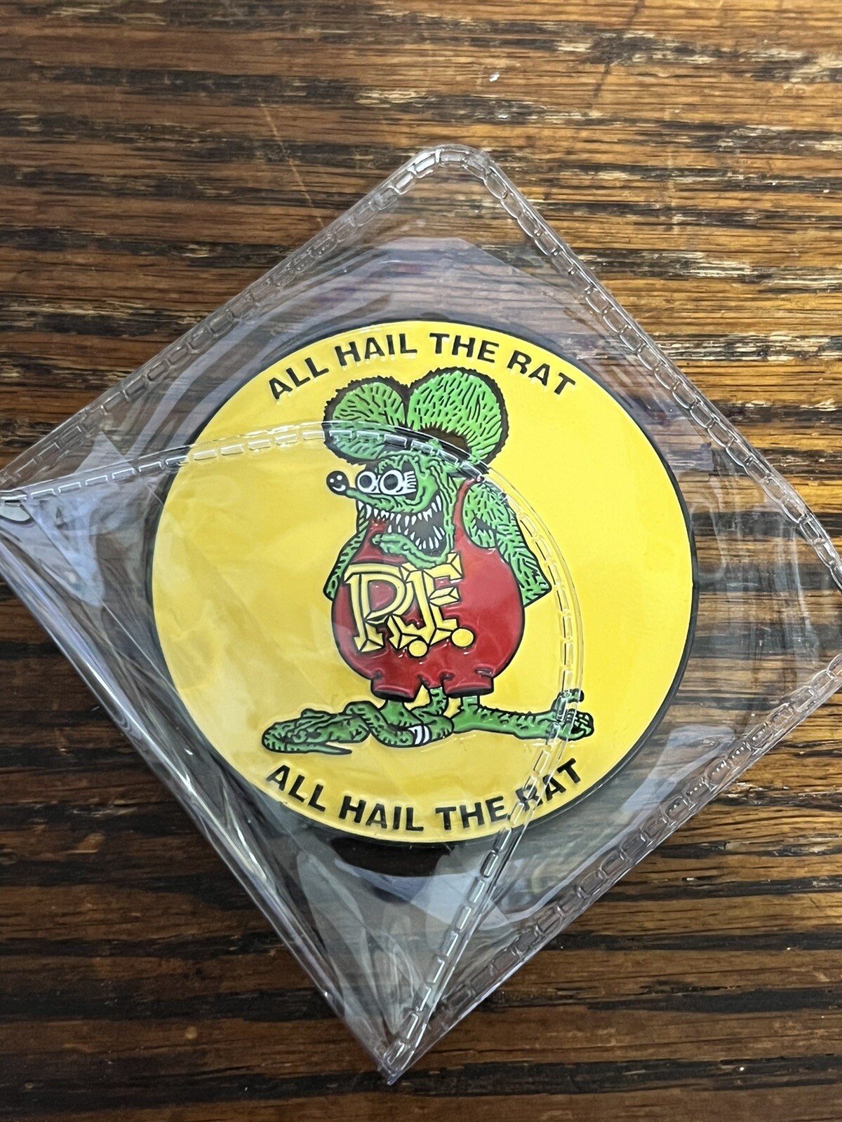 Stunning Brand New Rat Fink Challenge Coin 