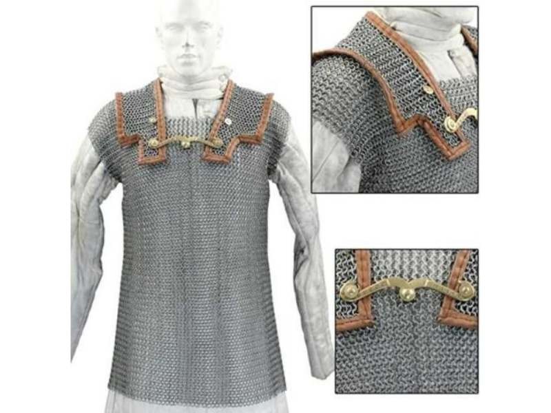 Medieval Warrior Lorica Hamata Roman Chainmail Armor - Large