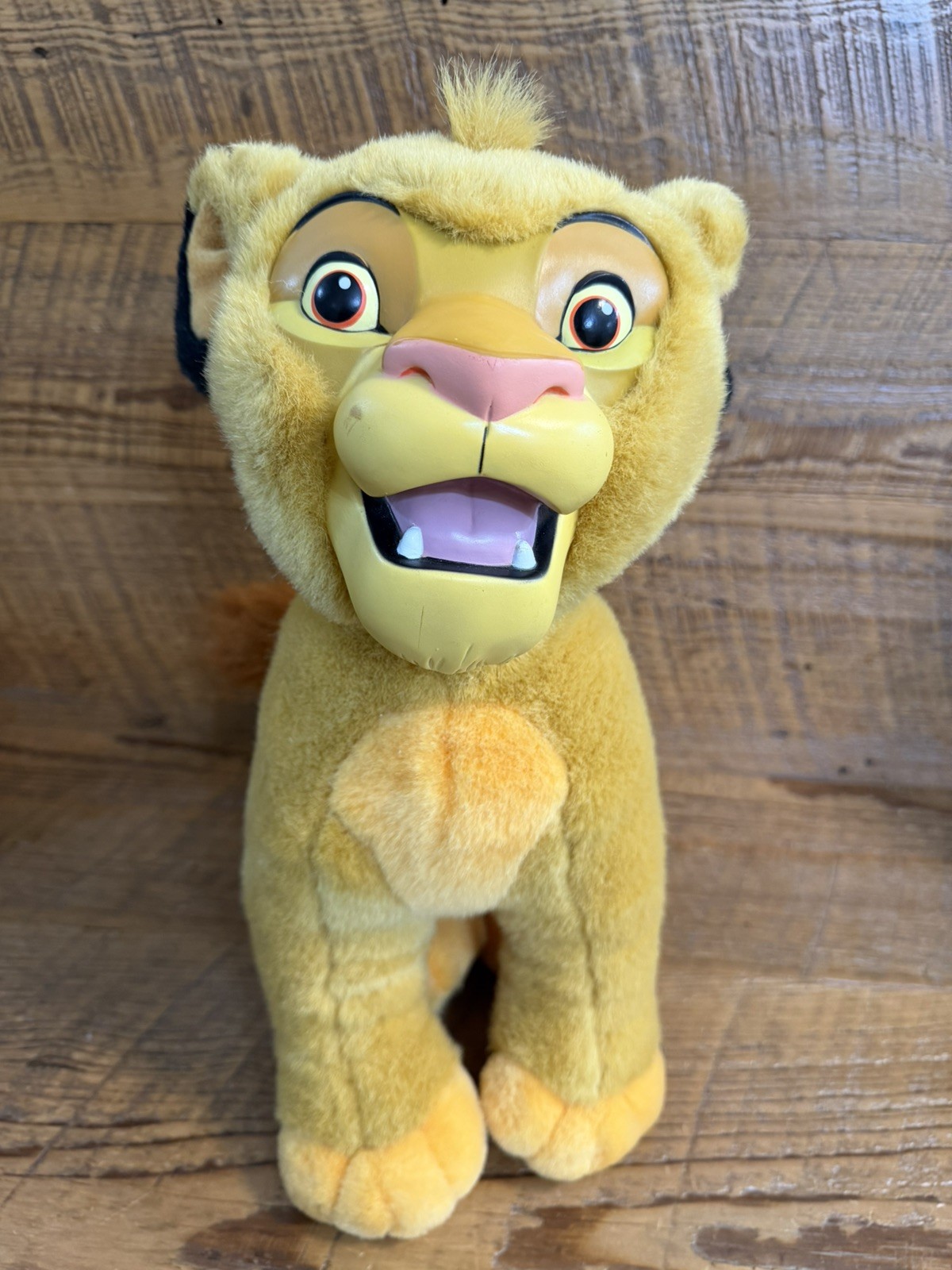 Vintage 90’s Disney Lion King Young Simba Plush Large Stuffed Animal 14” Vintage 90’s Disney Lion King Young Simba Plush Large Stuffed Animal 14”