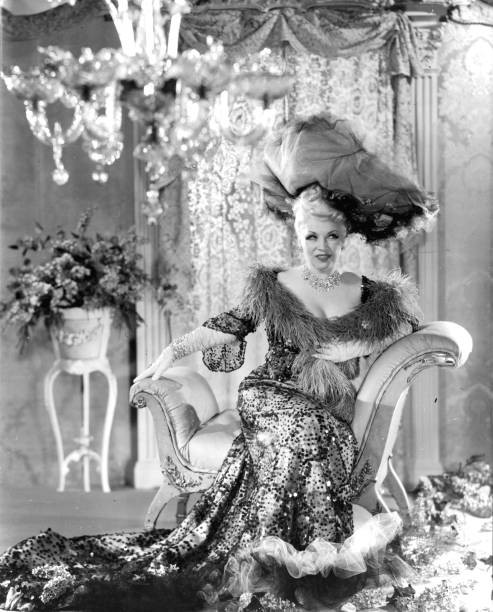 Mae West publicity portrait circa 1955 Historic Old Photo