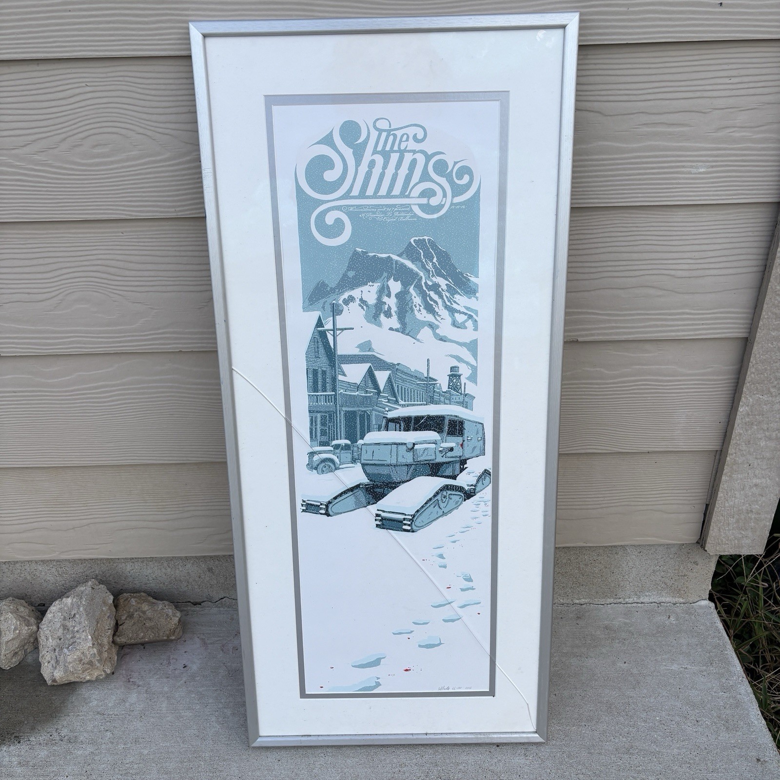 The Shins - Portland, OR (12-10-12) Gig Poster, Jeff Proctor Signed, 66 of 100